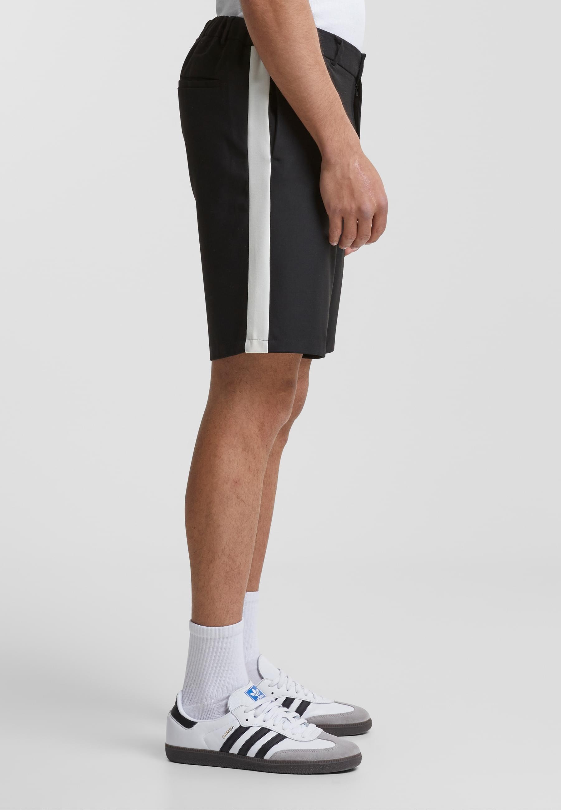 2Y Studios Sweatshorts »2Y Studios Herren 2Y Basic Shorts With Stripes«, (1 tlg.)