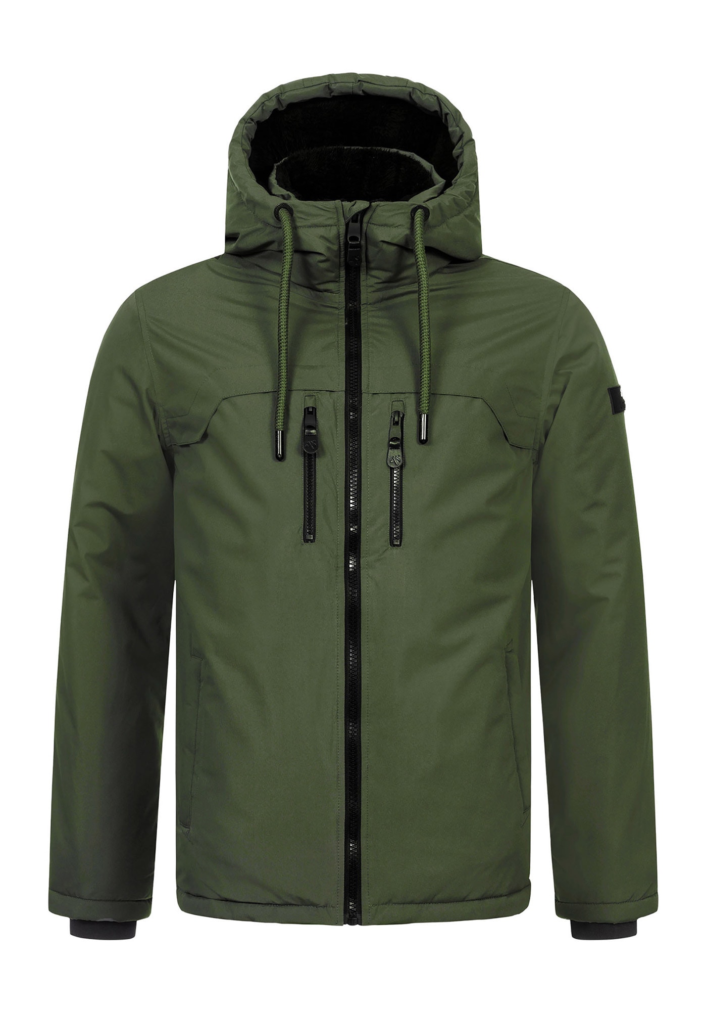 Alessandro Salvarini Winterjacke »ASMori« mit warmem Teddyfell