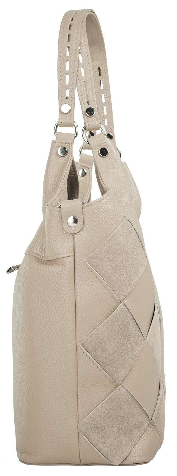 Samantha Look Shopper, echt Leder, Made in Italy