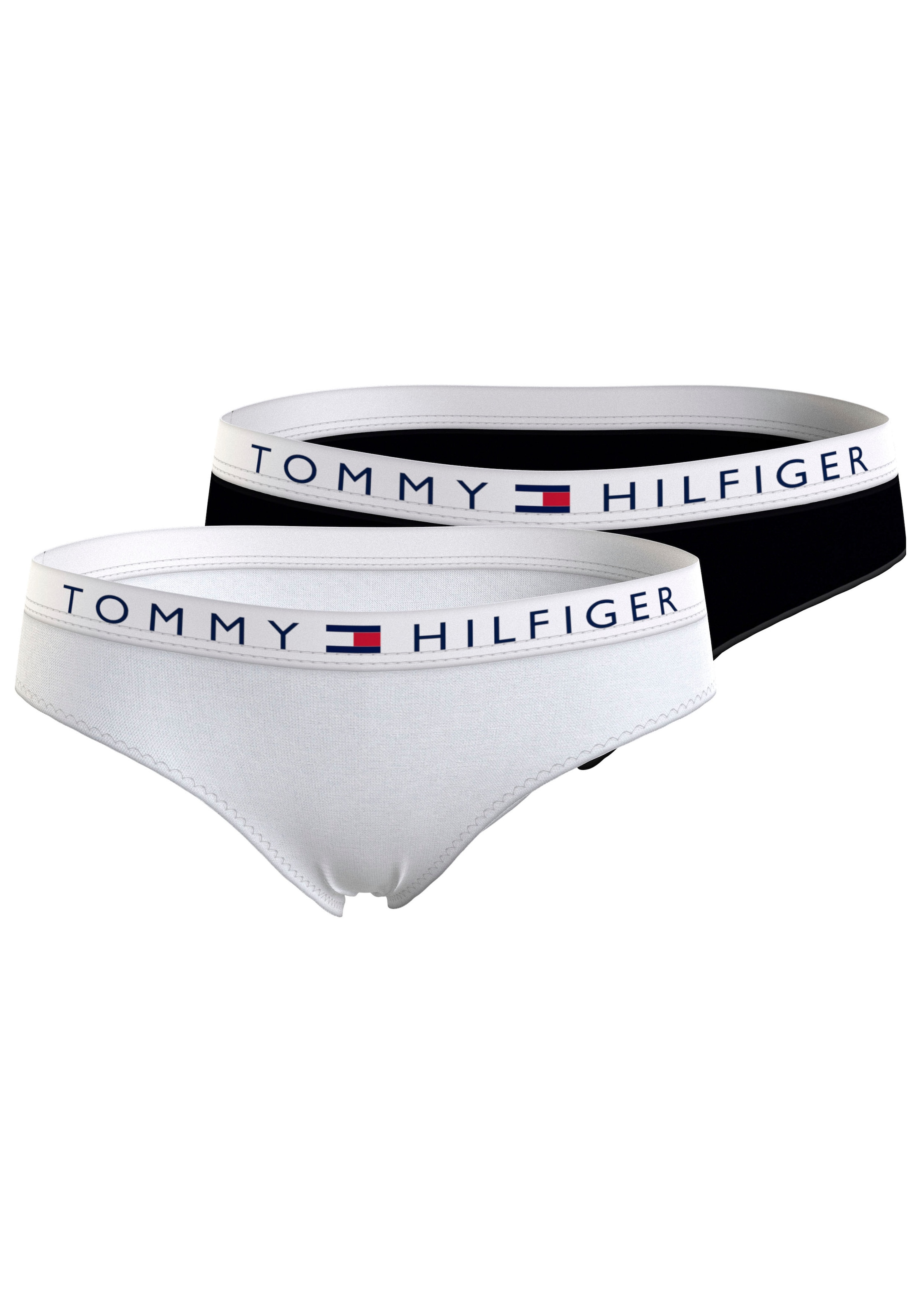 Tommy Hilfiger Underwear Bikinislip »2P BIKINI«, (Packung, 2er-Pack), mit Tommy Hilfiger Logo-Bund