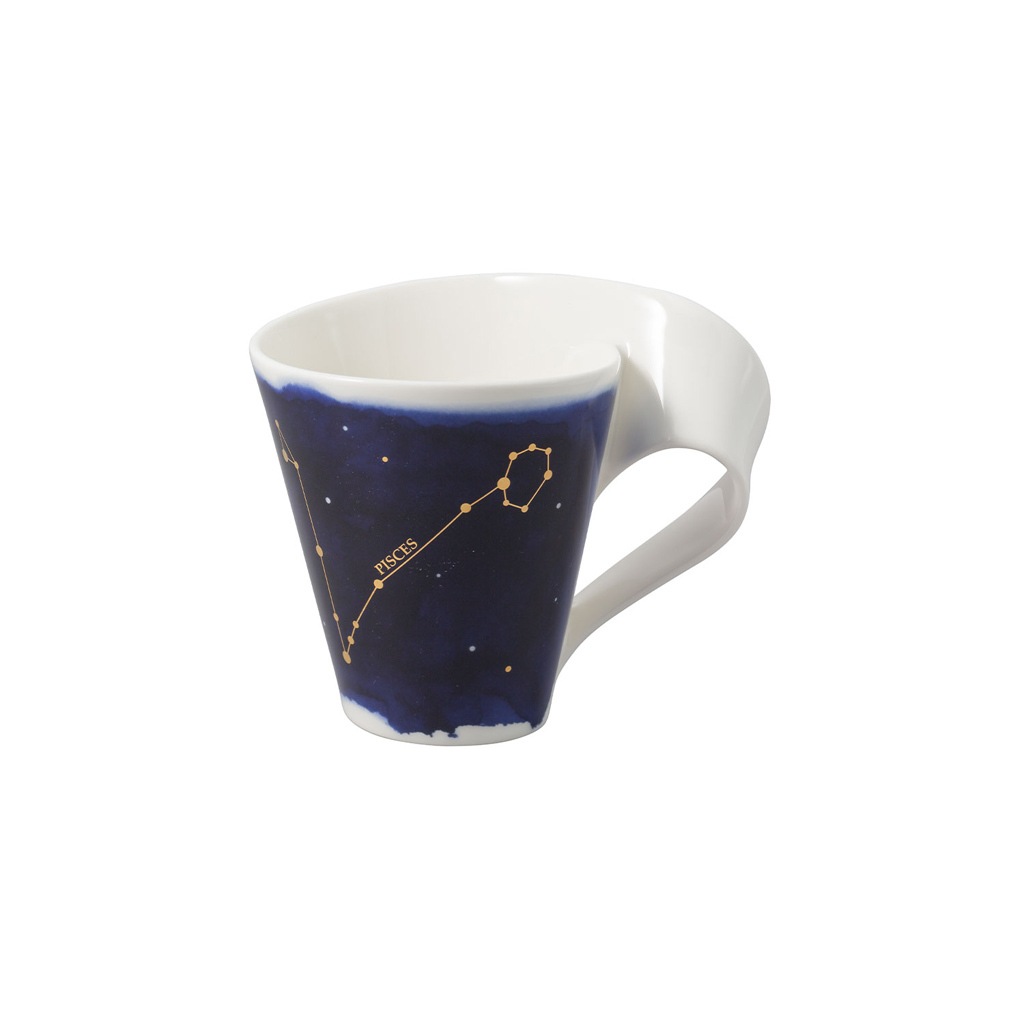 Villeroy & Boch Tasse "Tasse Fische NewWave Stars 300 ml weiß-blau" günstig online kaufen