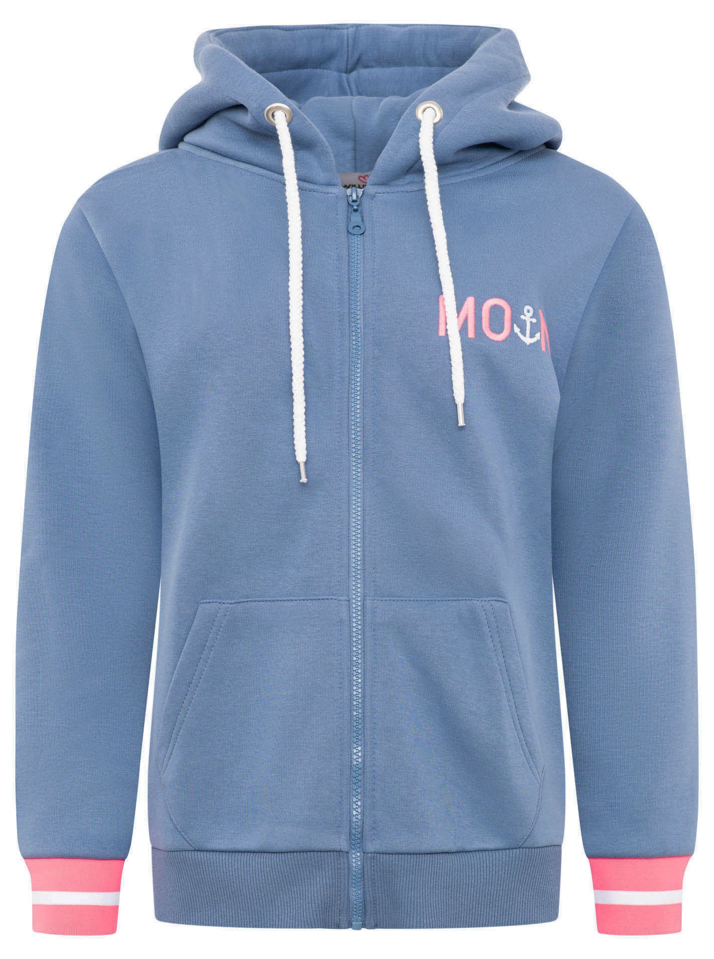 Zwillingsherz Kapuzensweatjacke ""Rahel"" Langarm, Kapuze, Reißverschluss, günstig online kaufen