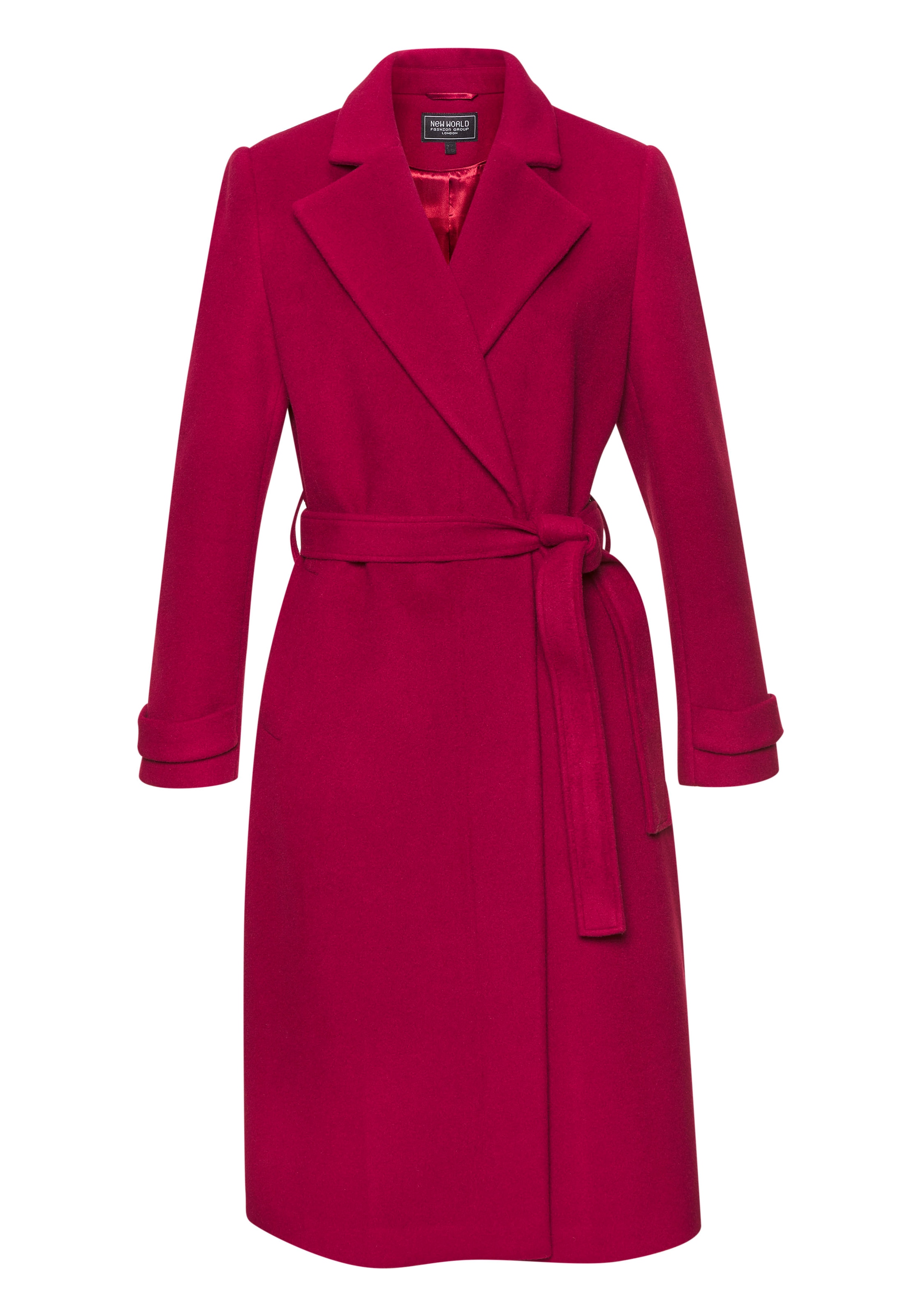 LASCANA Langmantel, mit Reverskragen, eleganter Damenmantel günstig online kaufen