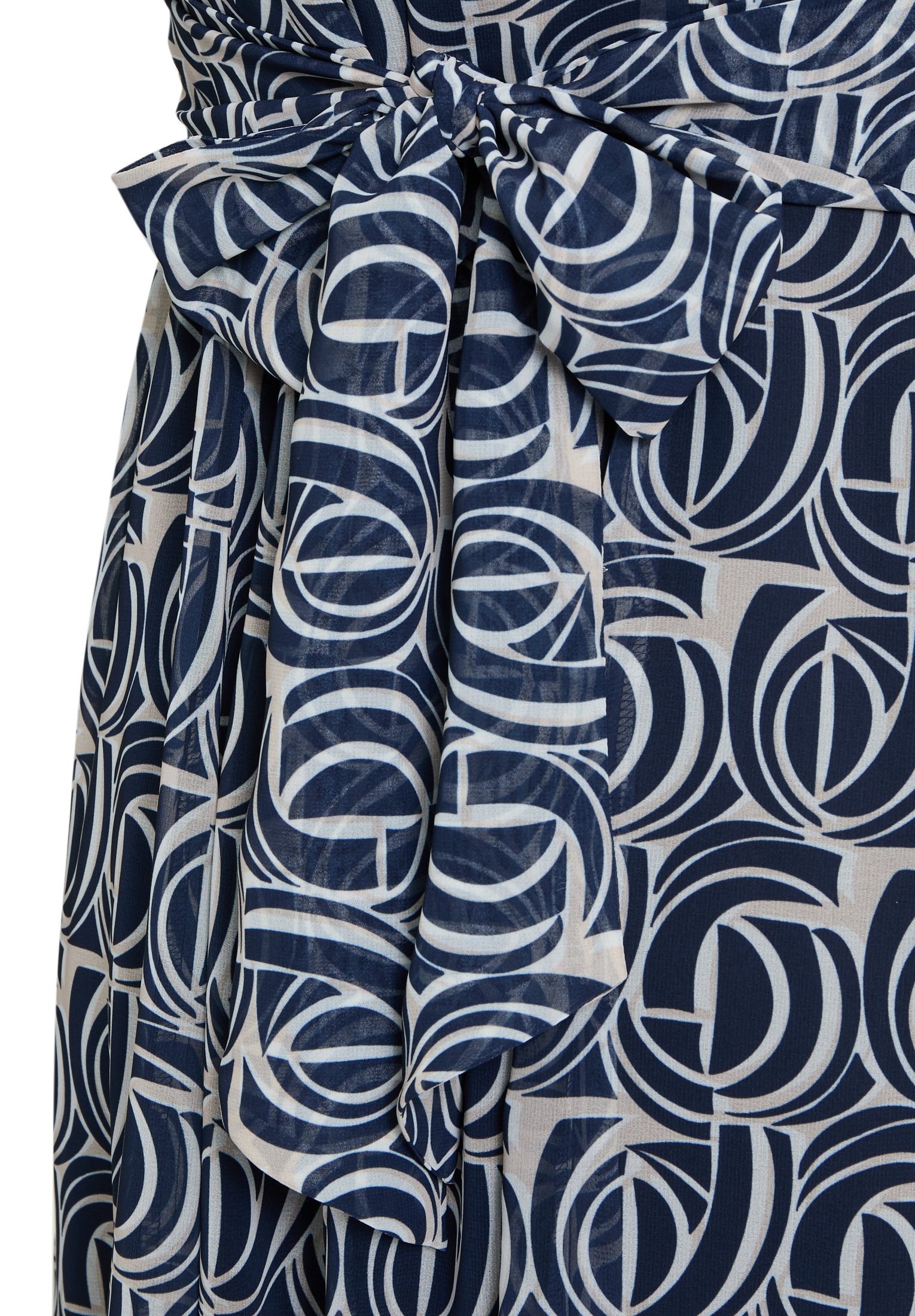 Betty&Co Chiffonkleid »Betty & Co Damen Chiffonkleid ohne Arm«, Druck