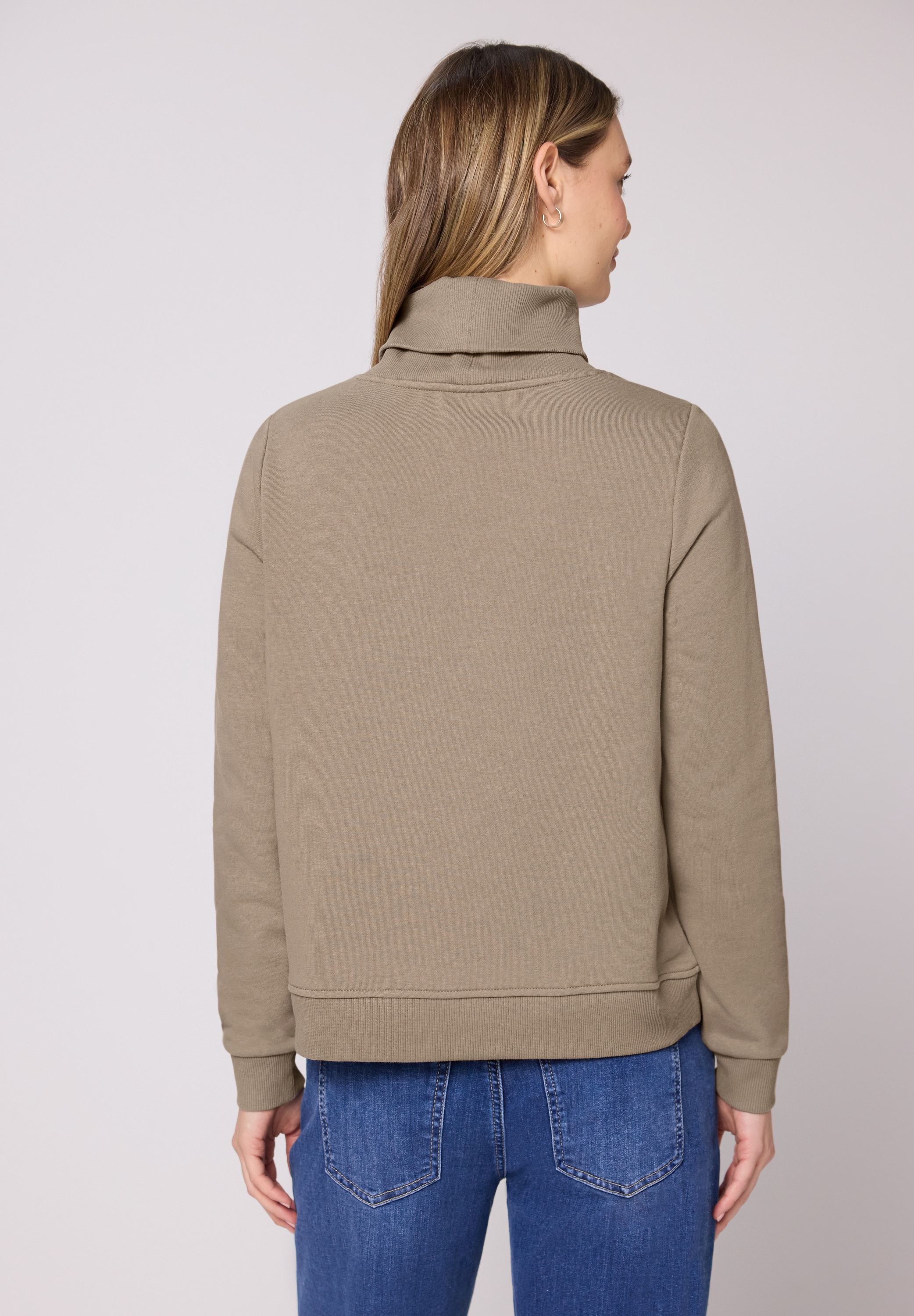 STREET ONE Sweatshirt , mit Stehkragen
