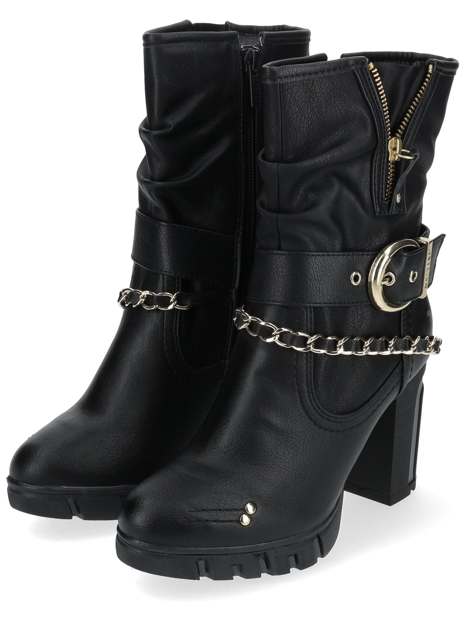 Mustang Shoes High-Heel-Stiefelette »Mustang Shoes Stiefelette Lederimitat«