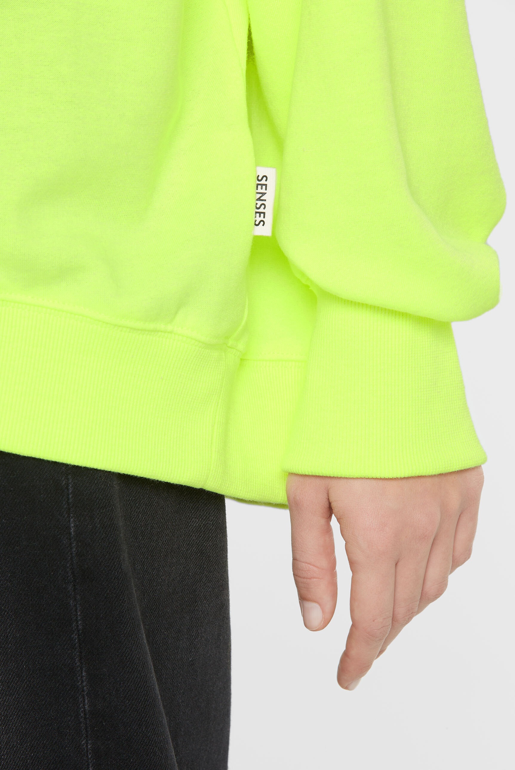 SENSES.THE LABEL Kapuzensweatshirt, mit Baumwolle