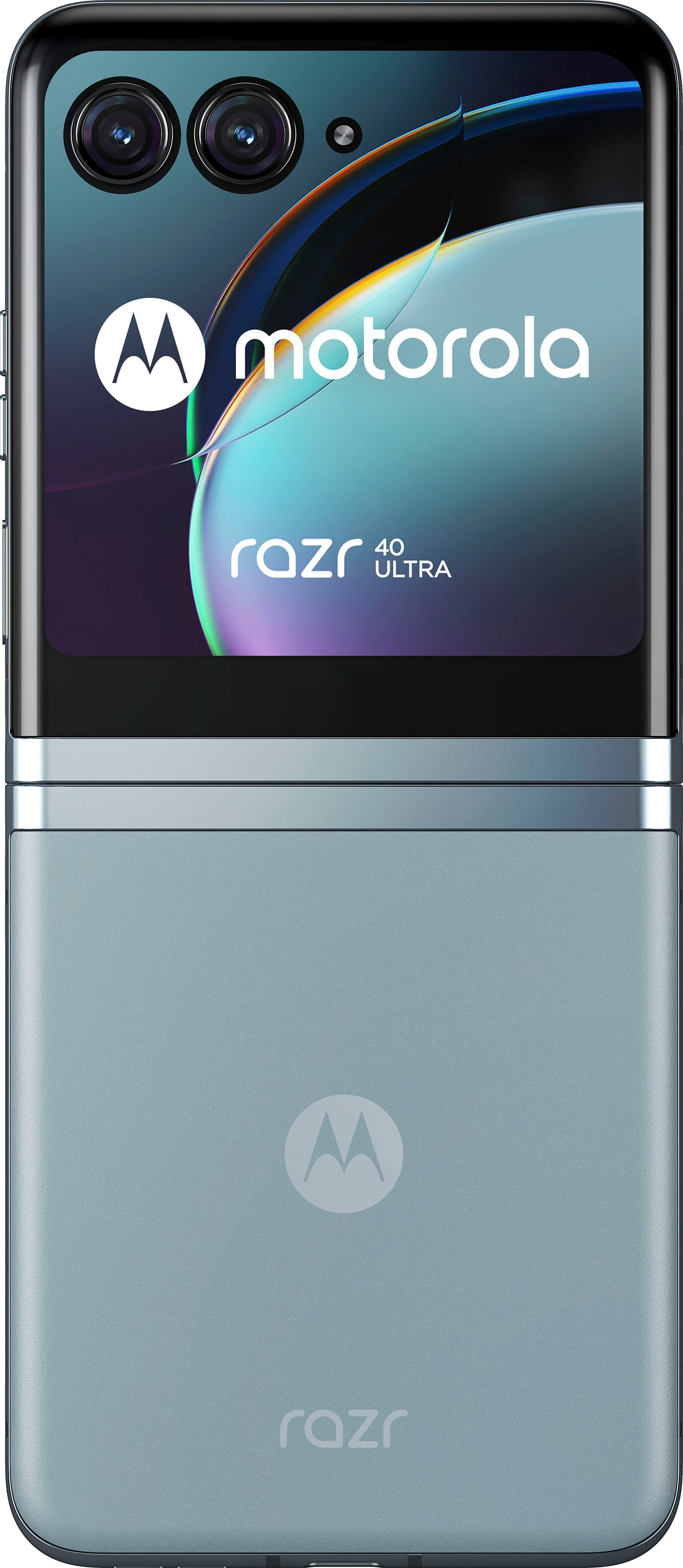 Motorola Smartphone »Motorola razr40 ultra« Glacier Blue