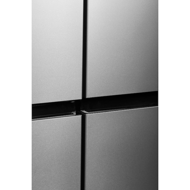 Hanseatic Multi Door »HCD18983E«, HCD18983EBI, 189,8 cm hoch, 83,3 cm breit,  NoFrost, FreshZone, QuickCool, Türalarm, Display | BAUR