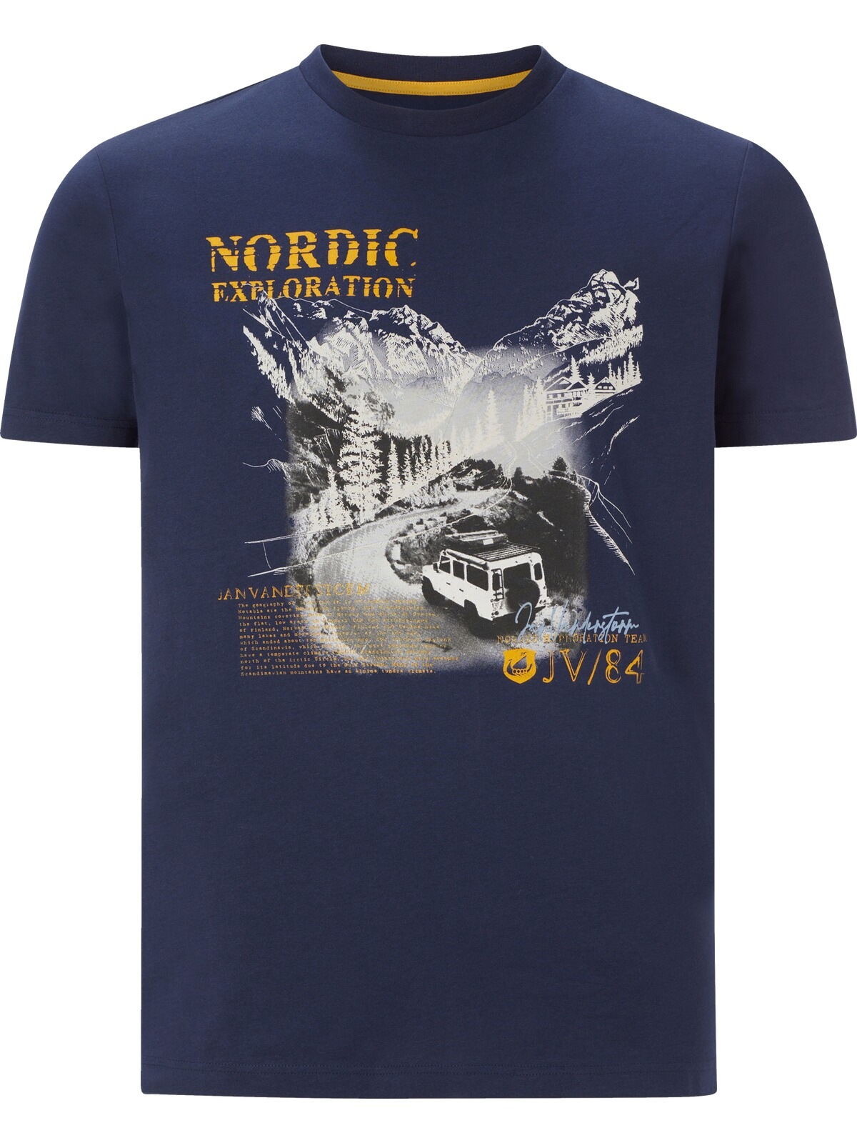 Jan Vanderstorm T-Shirt »T-Shirt HAKSE«, (1 tlg.)