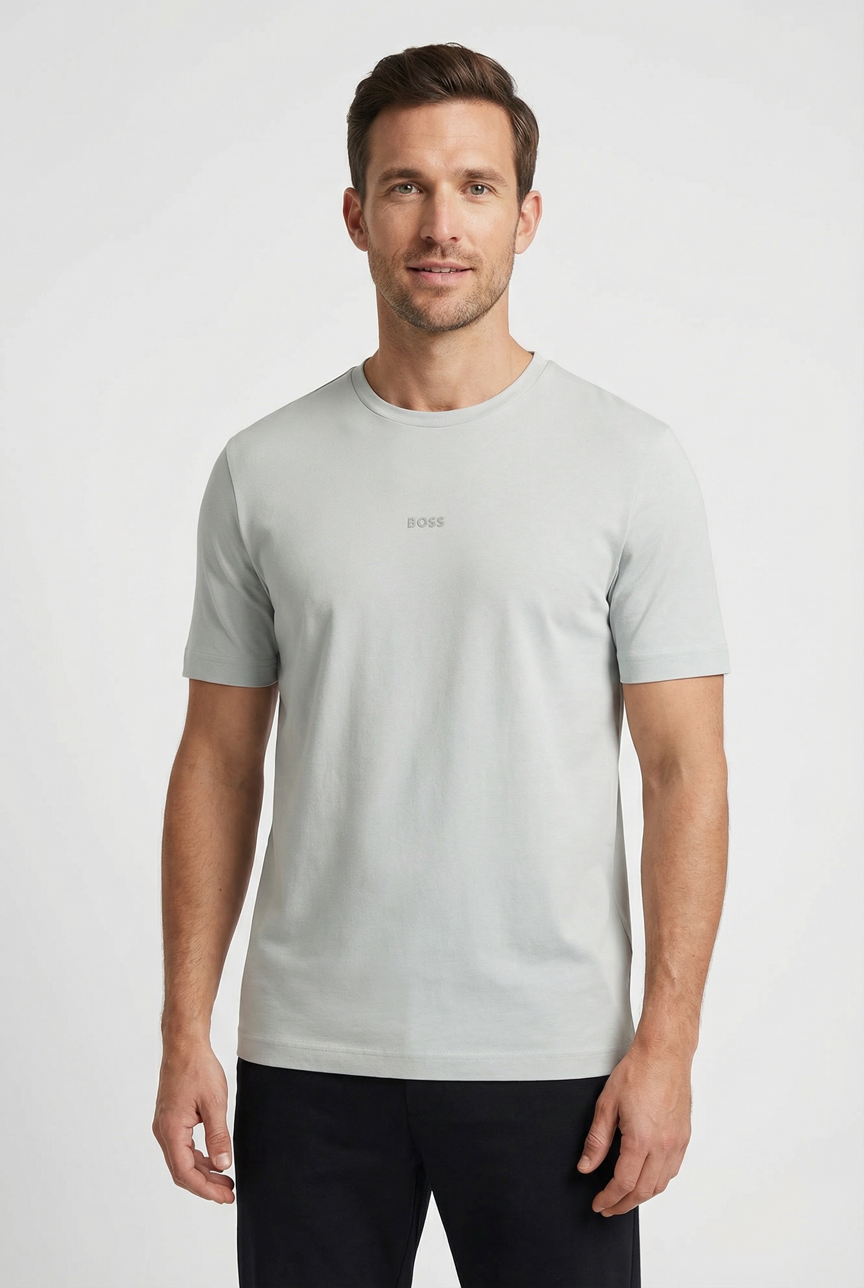 BOSS ORANGE T-Shirt "TChup Relaxed Fit" Stretch-Cotton-Jersey Rundhalsausschnitt