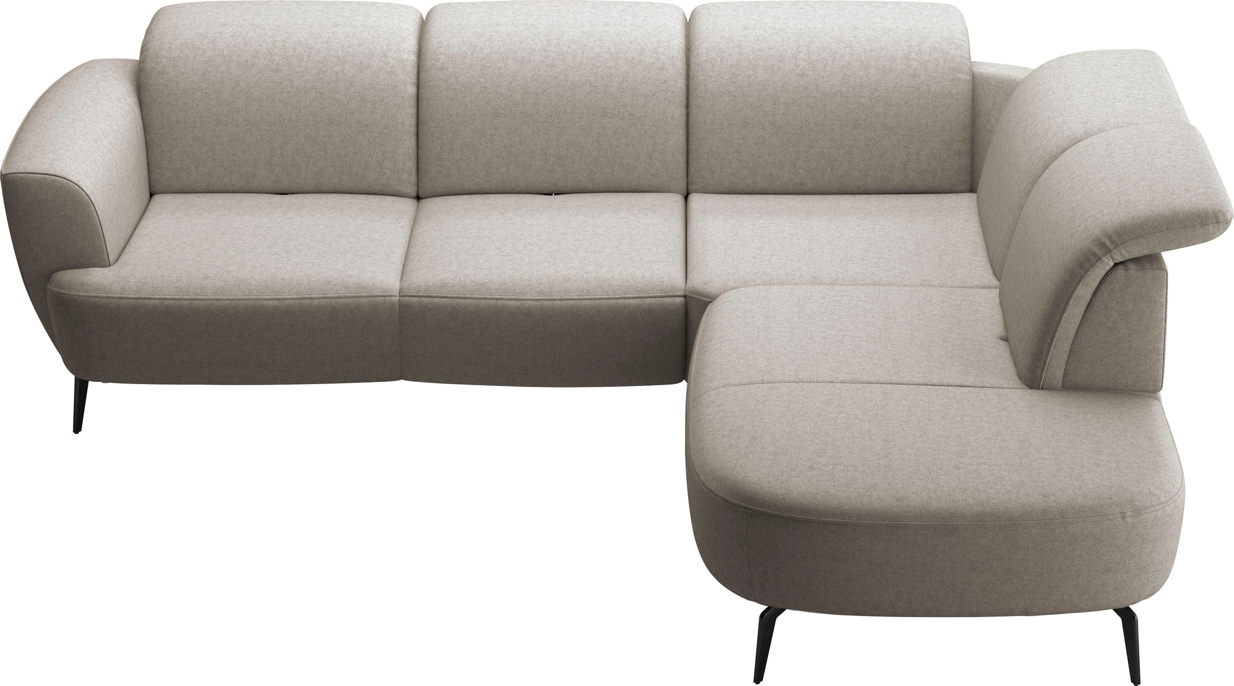 sit&more Ecksofa "Zoe", ink.Sitztiefenverstellung, wahlweise mit Kopfteilve günstig online kaufen