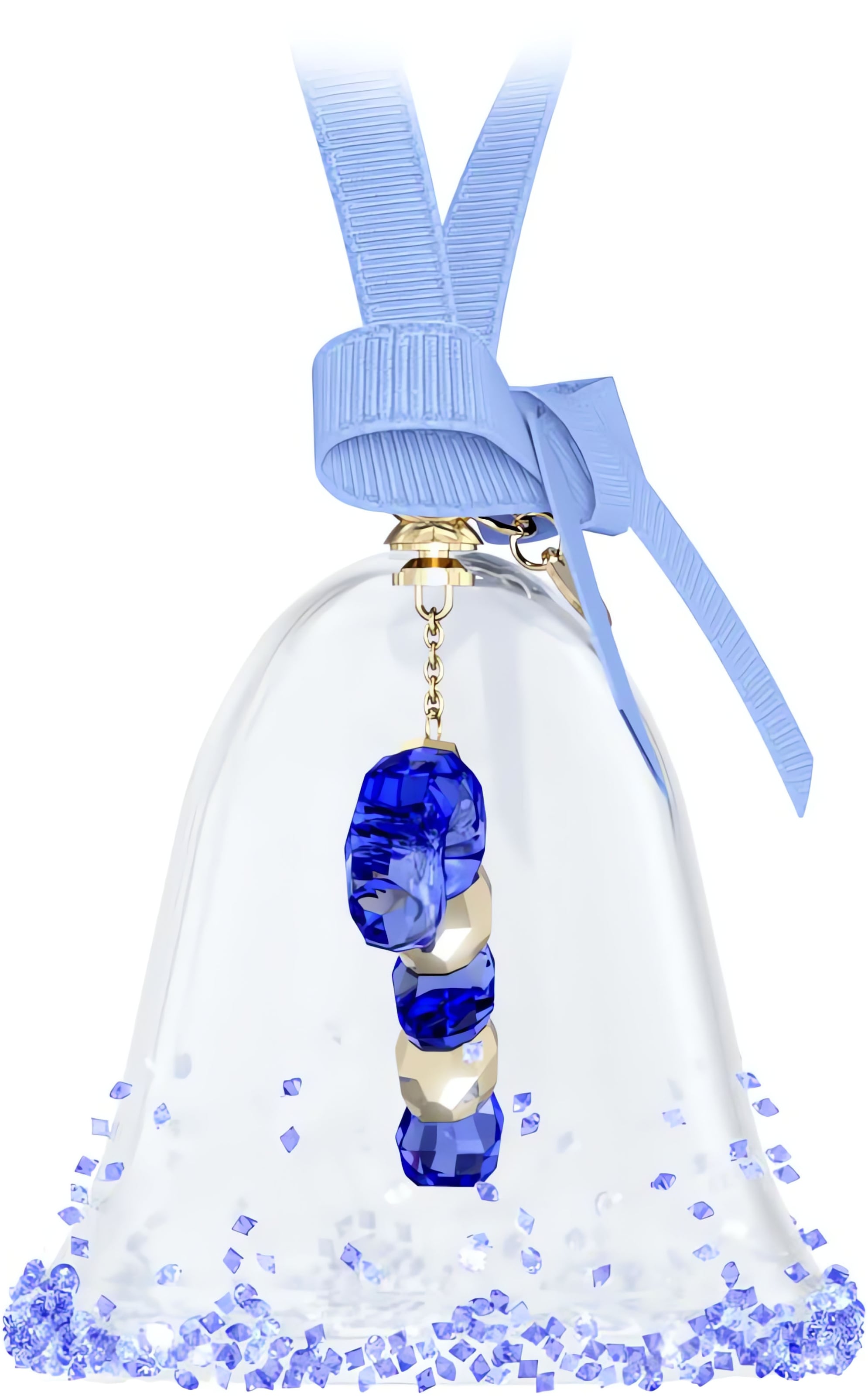 Swarovski Dekohänger »Sammelfigur Holiday Cheers Dulcis Weihnachtsglocke, 5688313, 5688314«, (1 St.), Swarovski® Kristall