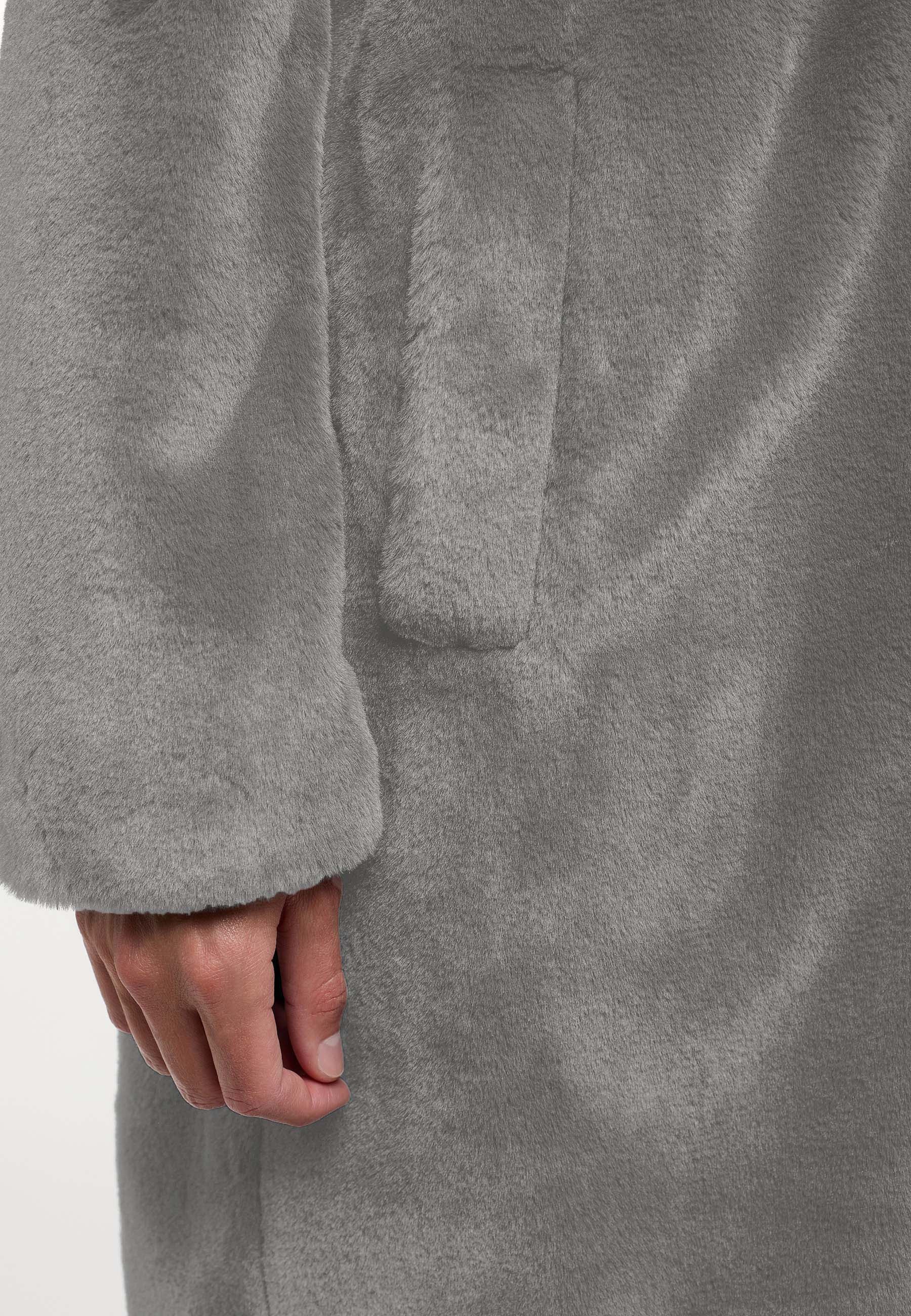Frieda & Freddies Fellimitatmantel »Fake Fur Coat / Moon-river2«