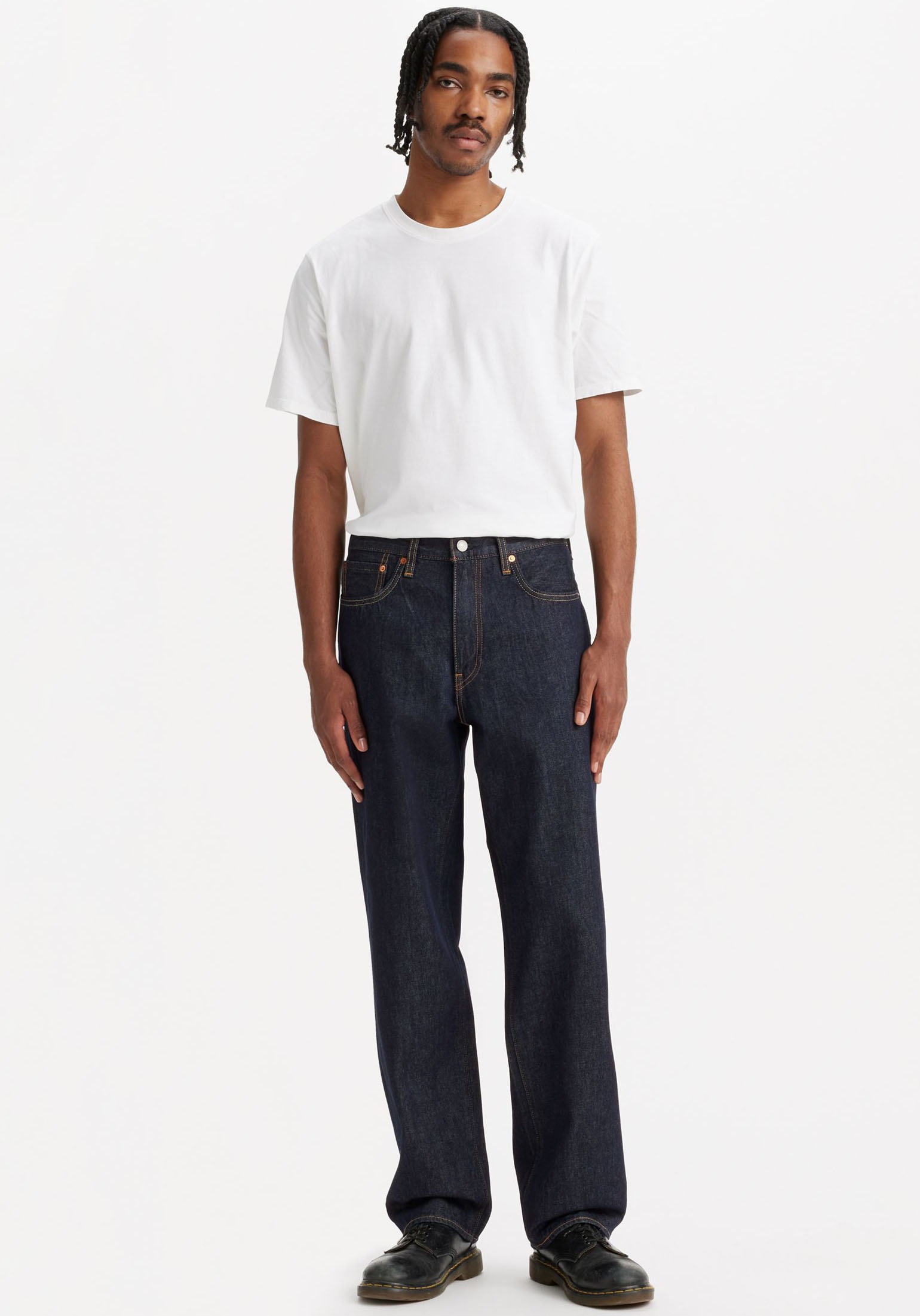 Levis Loose-fit-Jeans "568 STAY LOOSE" mit Leinenanteil günstig online kaufen