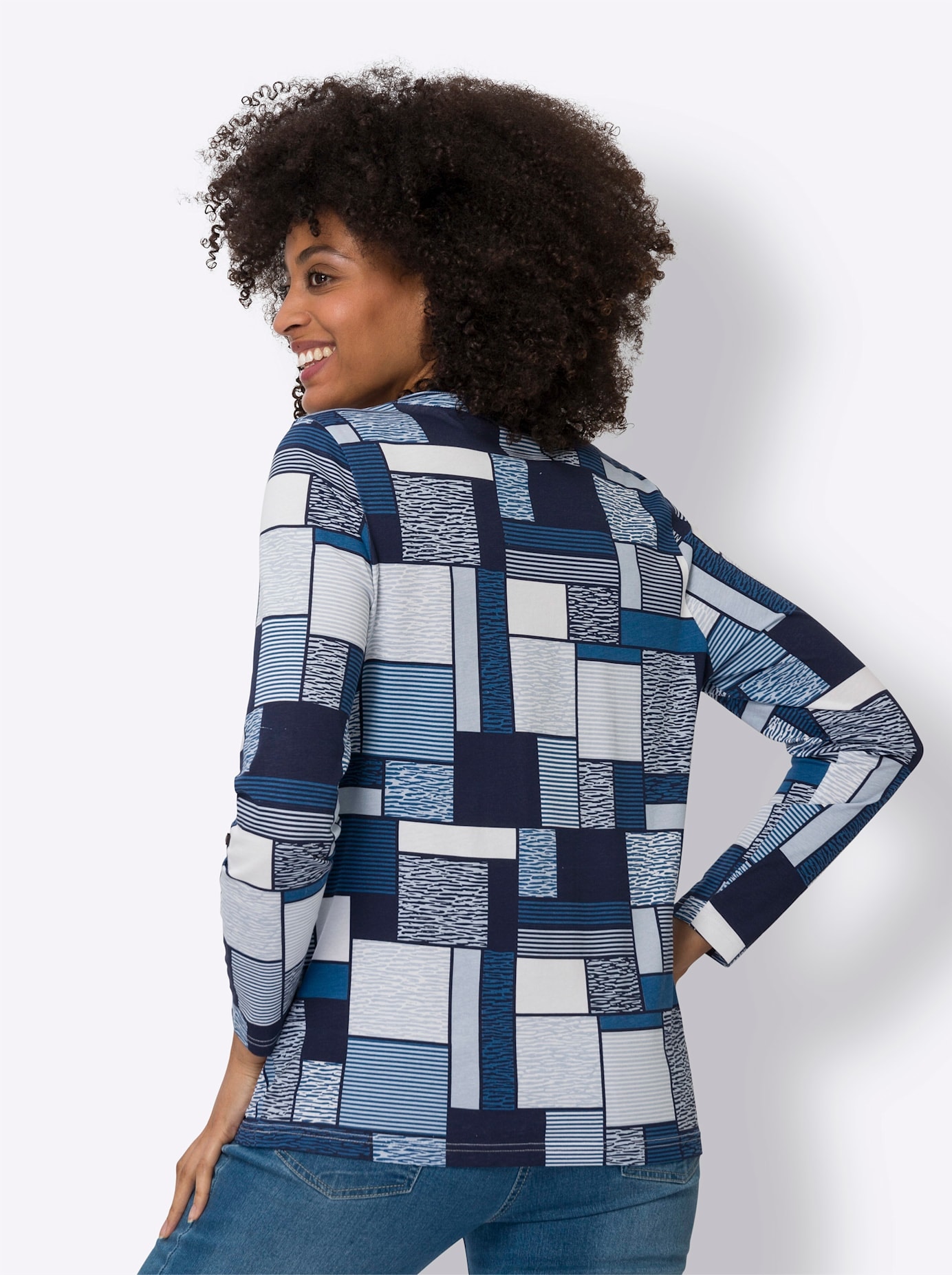 Classic Basics Langarmshirt »Druck-Shirt«, (1 tlg.)