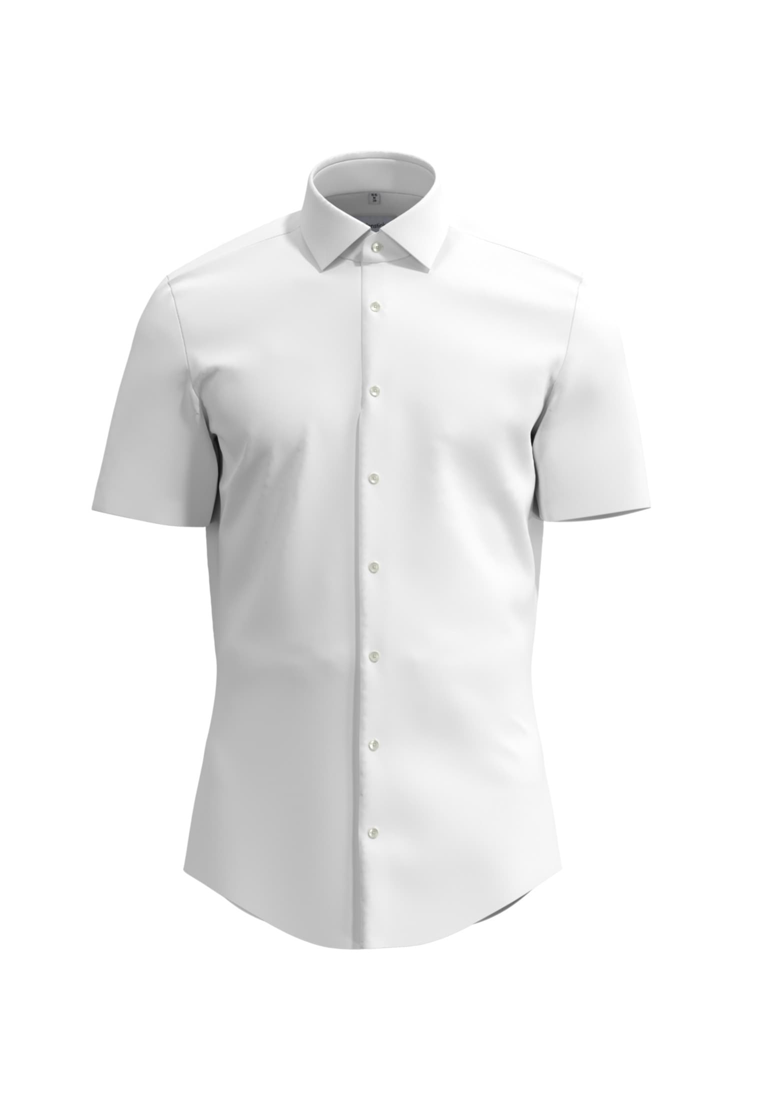 seidensticker Businesshemd "Slim" Slim 1/2 Kentkragen Uni günstig online kaufen