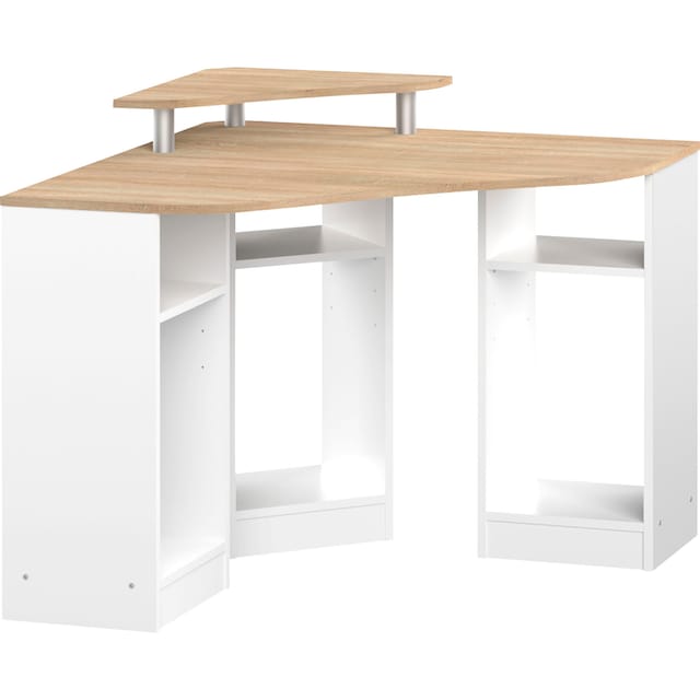 TemaHome Schreibtisch »Corner«, Melamingestell, Tischplatte in untersch.  Farbvarianten, Breite 94 cm kaufen | BAUR