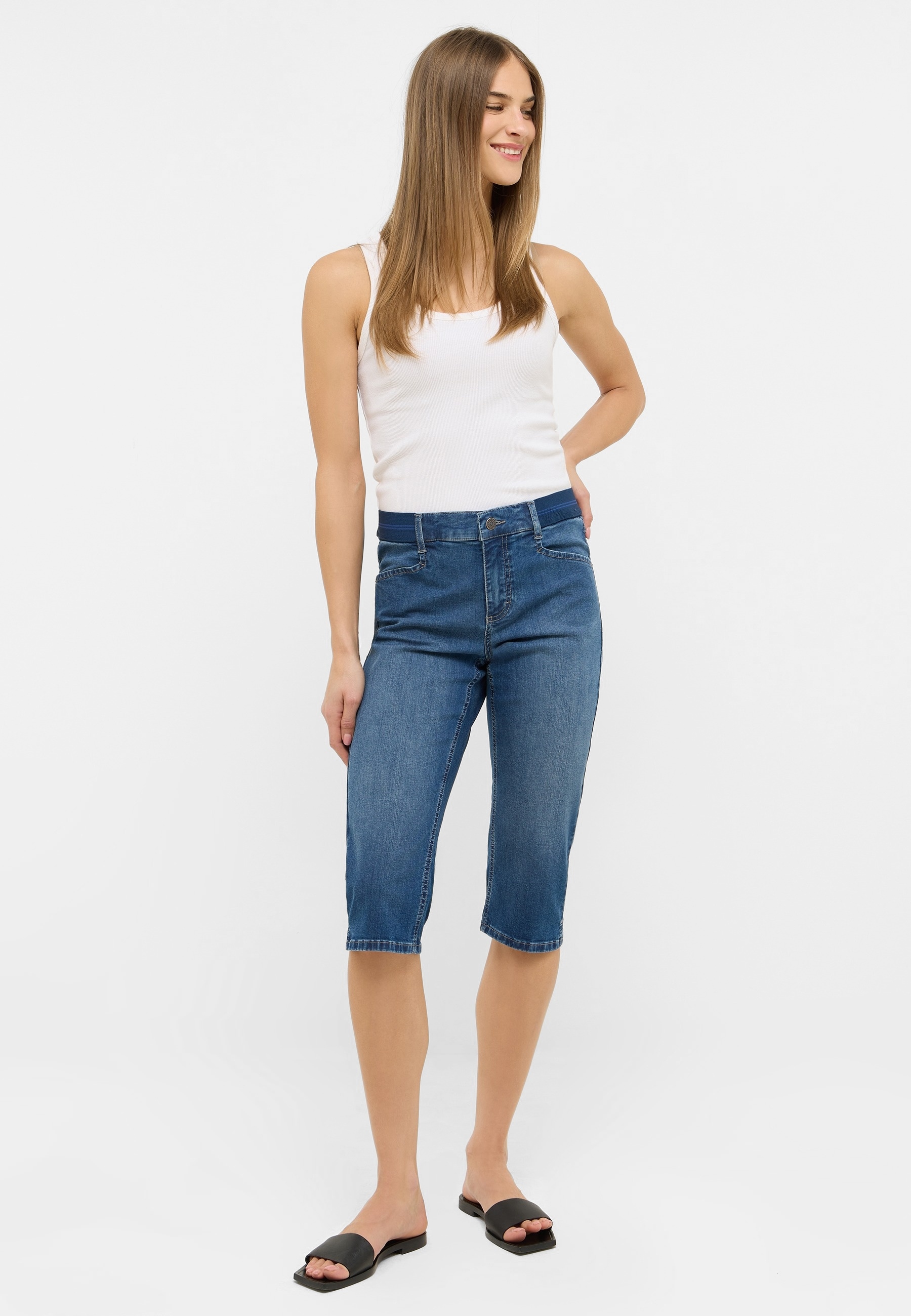ANGELS Caprijeans »ANACAPRI SPORTY«, mit Dehnbund
