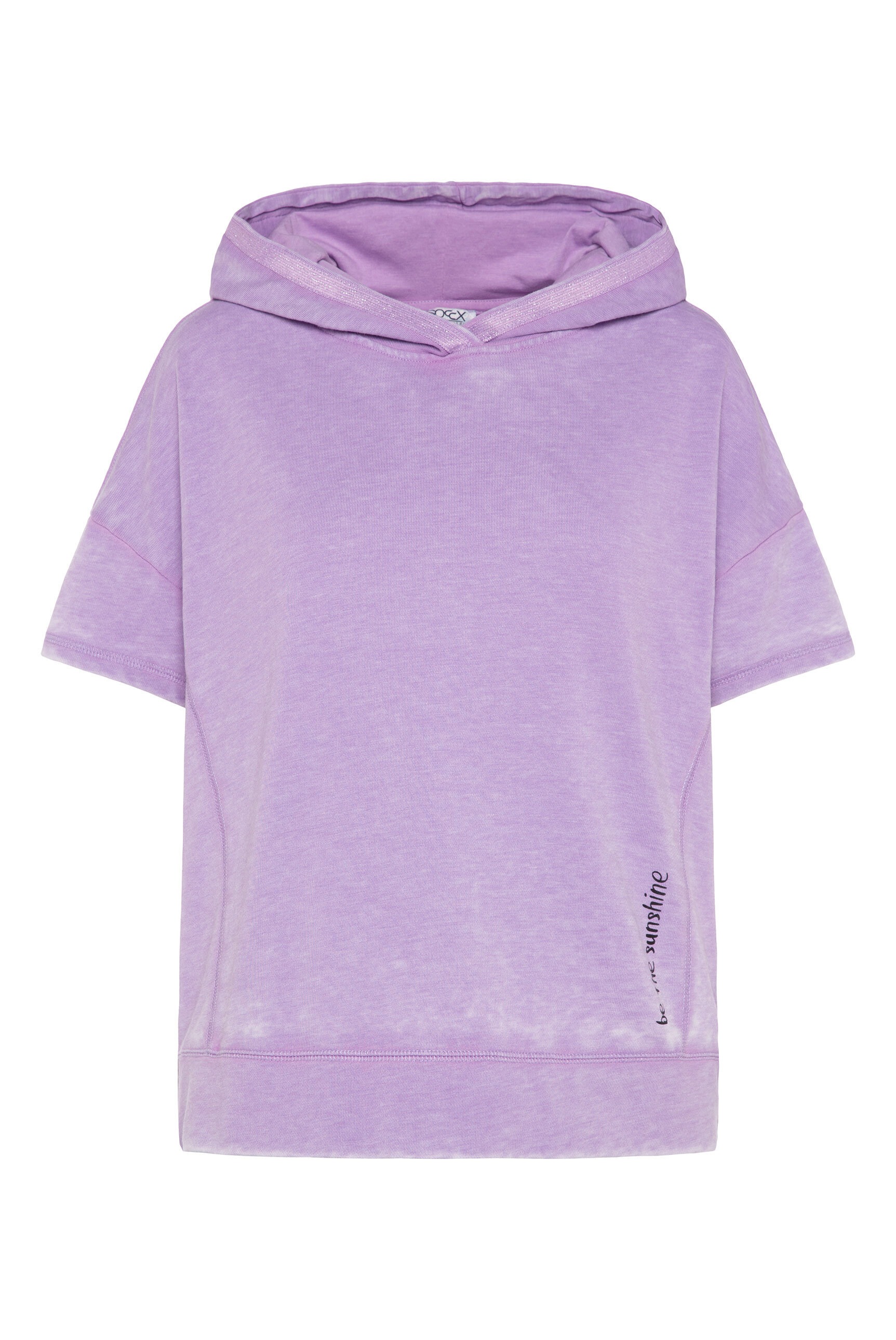 SOCCX Kapuzensweatshirt, mit Glitzer-Effekten