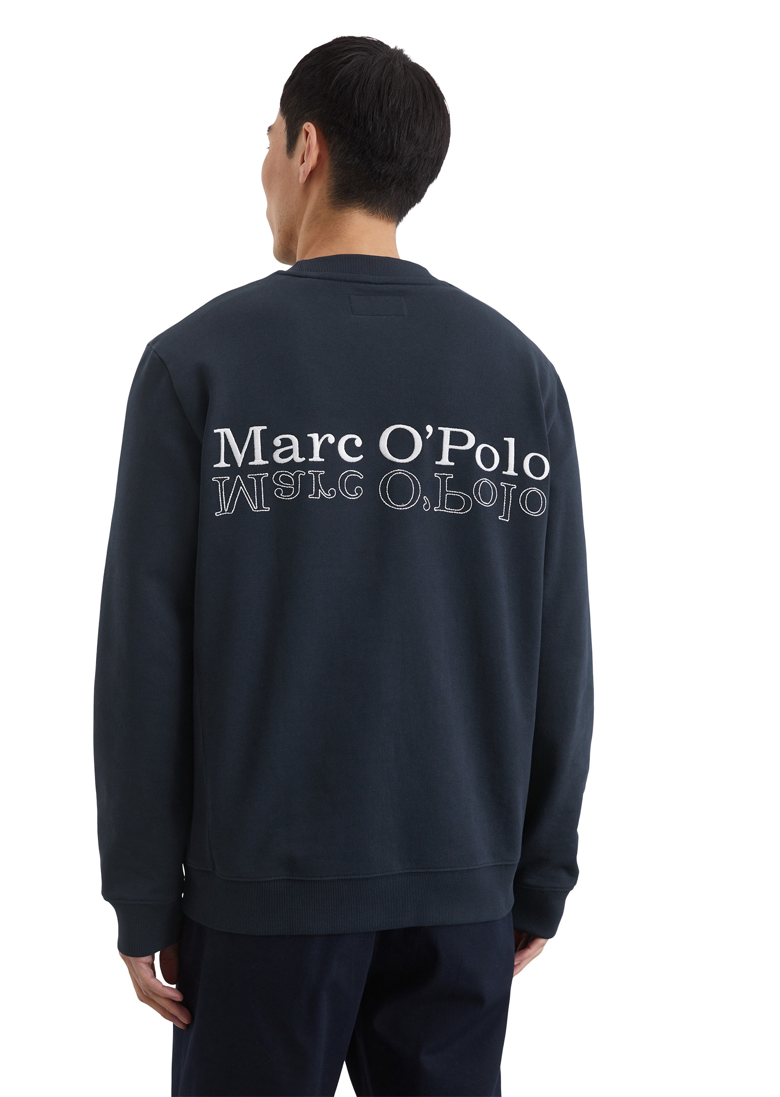 Marc O'Polo Sweatshirt »mit Logo-Print auf der Rückseite«