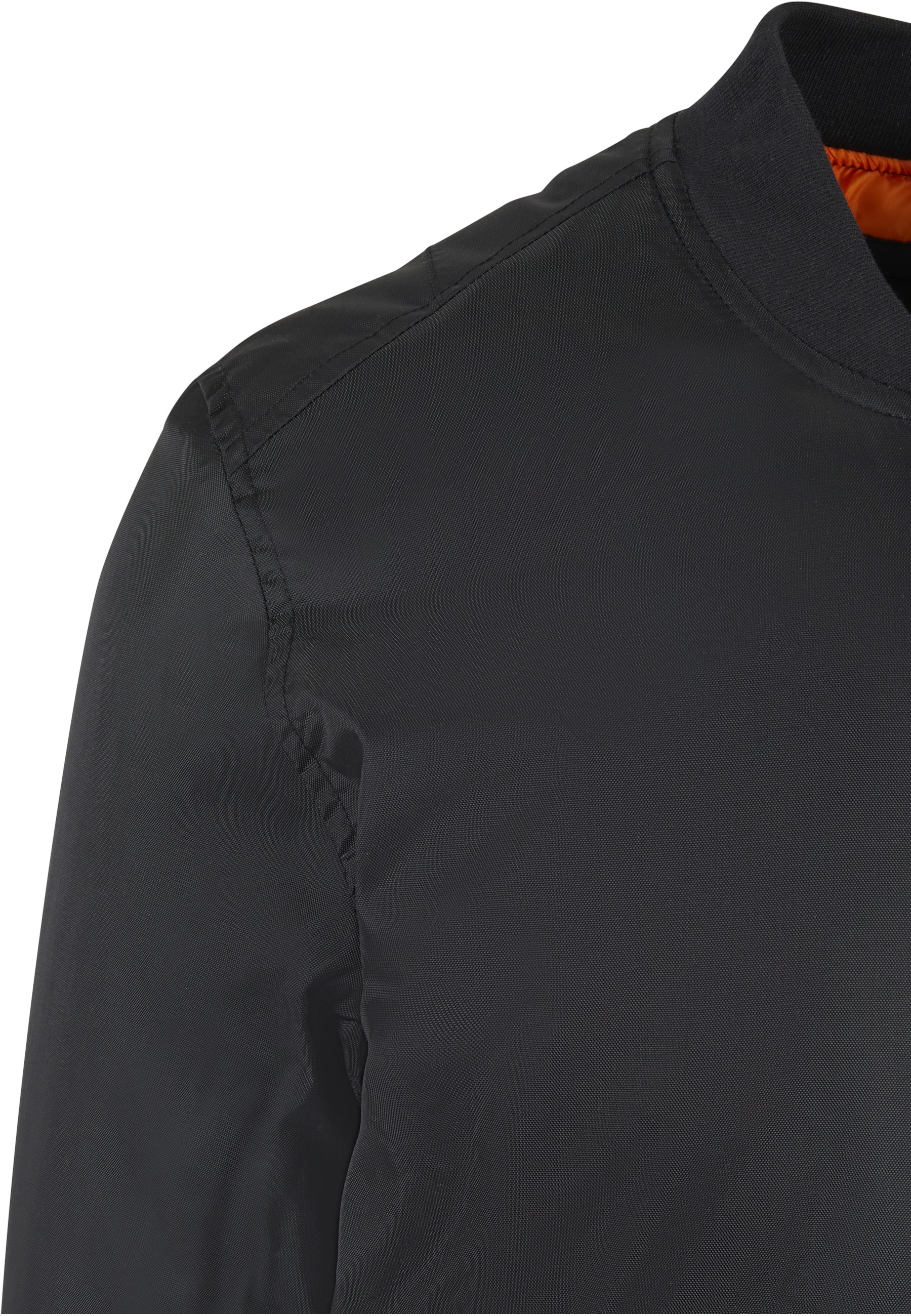 URBAN CLASSICS Anorak »Urban Classics Herren Basic Bomber Jacket« 1 Stk. tlg. ohne Kapuze