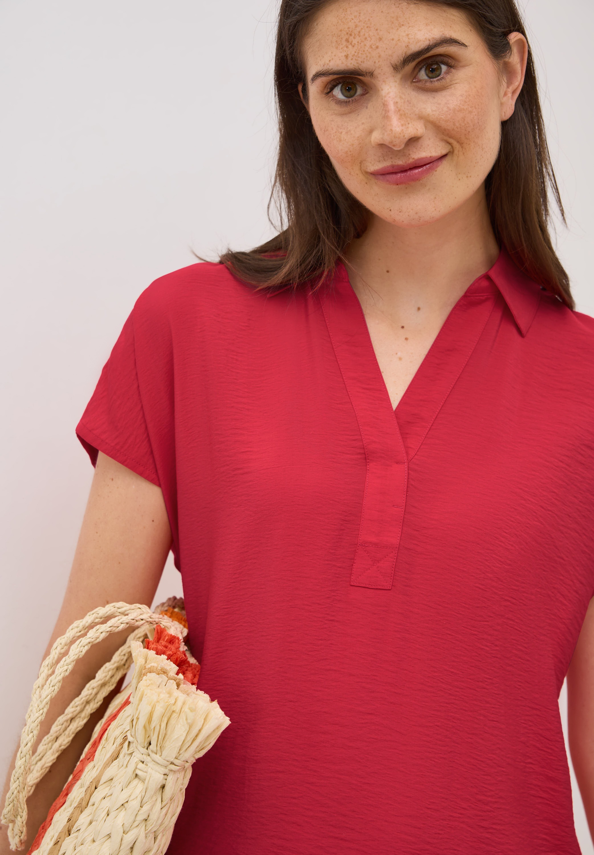 Cecil Hemdblusenkleid, Sommerkleid in feiner Struktur-Qualität günstig online kaufen