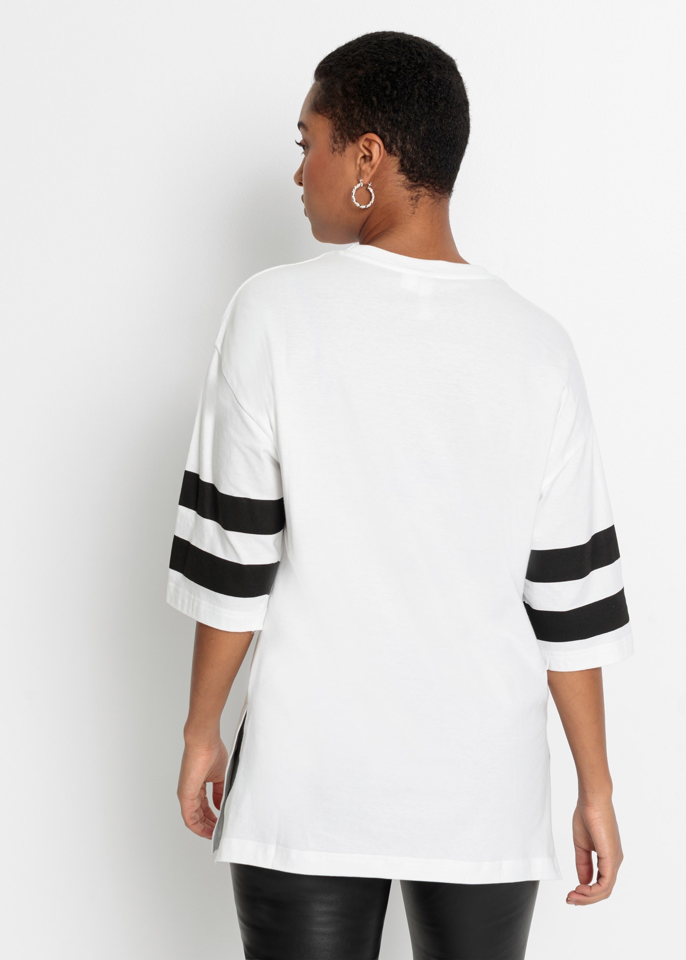 bonprix Oversize-Shirt "Oversize-Shirt aus reiner Baumwolle" Oversize-Passf günstig online kaufen