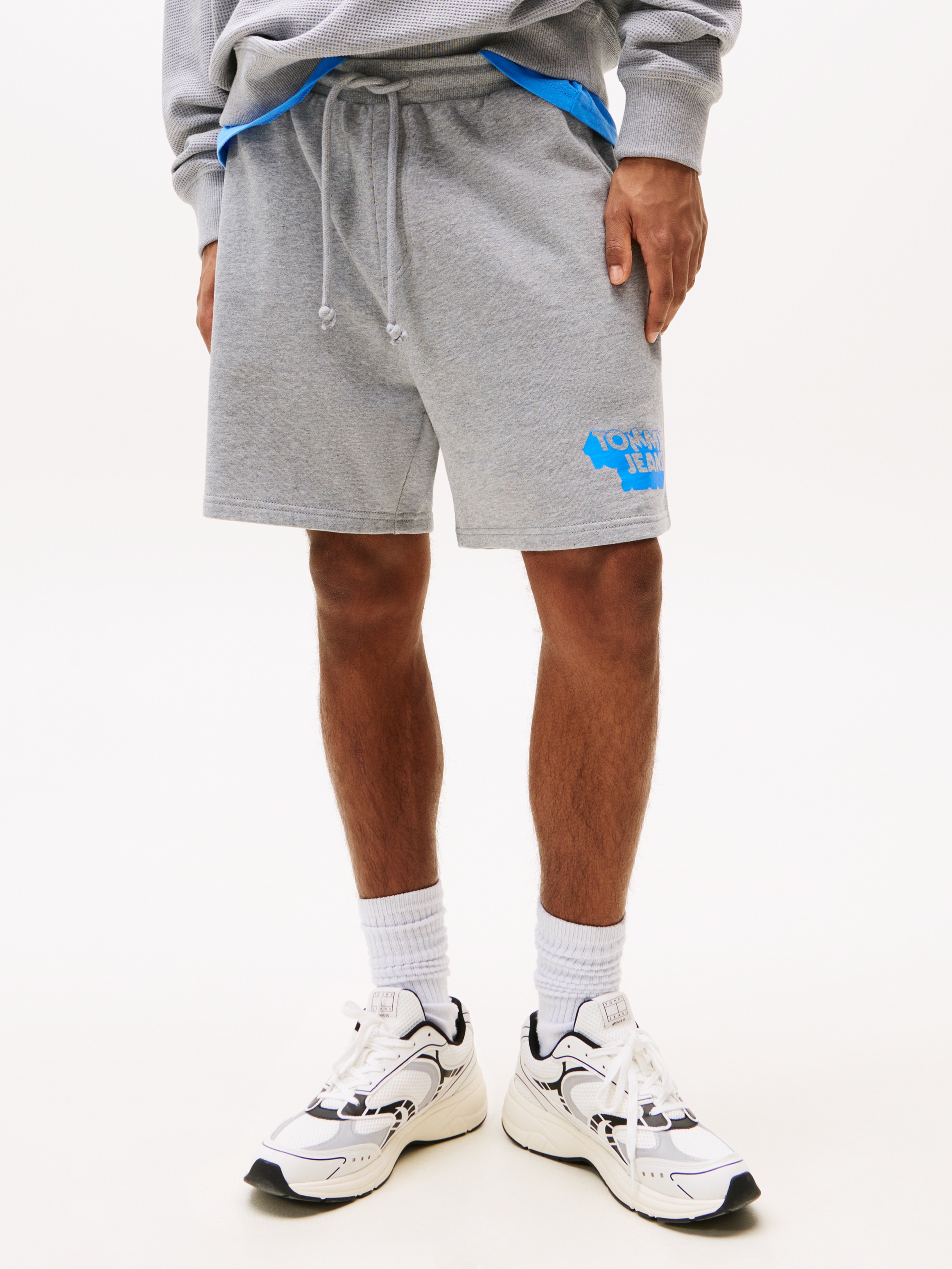 Tommy Jeans Sweatshorts "TJM RLX STACK LOGO SWEATSHRT EXT", Mit Kordelzug günstig online kaufen