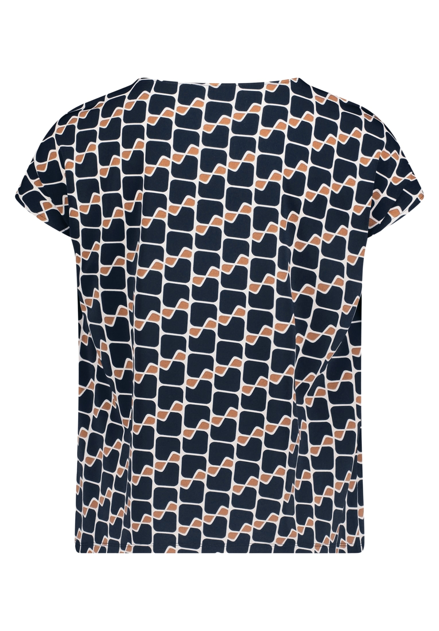 Betty Barclay Kurzarmshirt »Damen mit Wasserfallausschnitt« 1