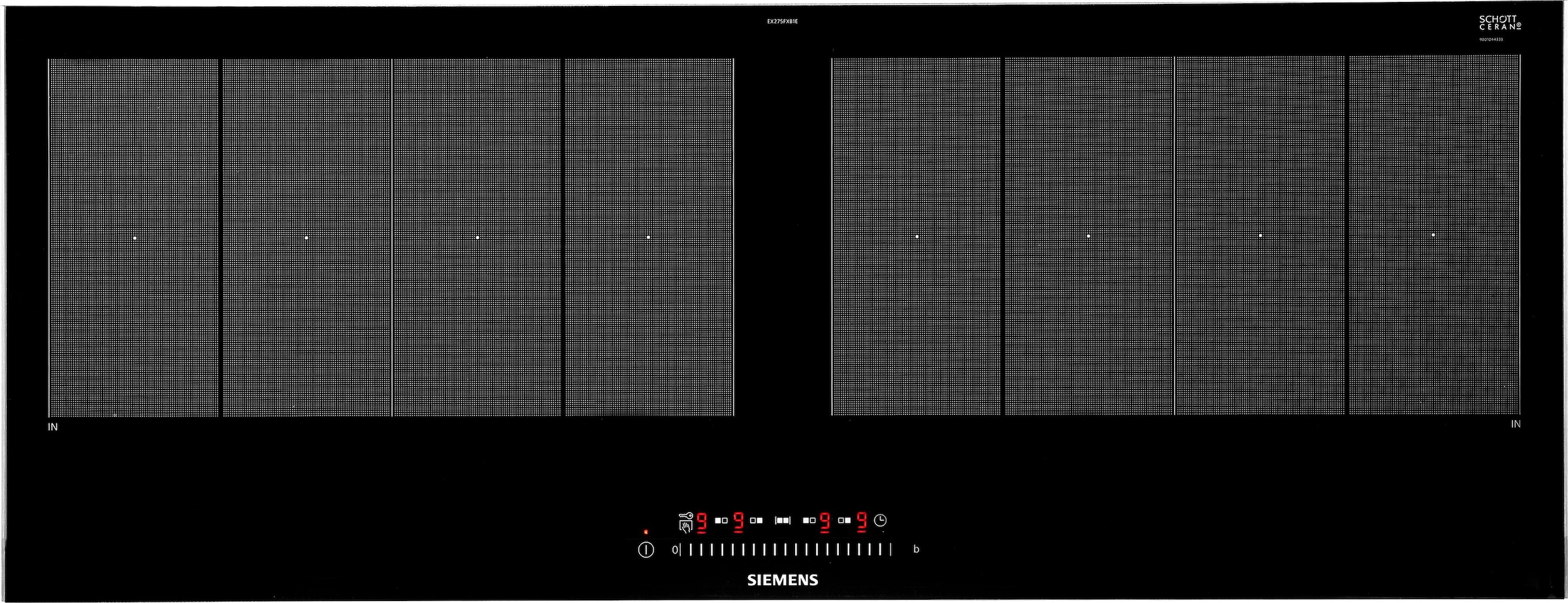 SIEMENS Flex-Induktions-Kochfeld von SCHOTT CERAN® »EX275FXB1E«, EX275FXB1E
