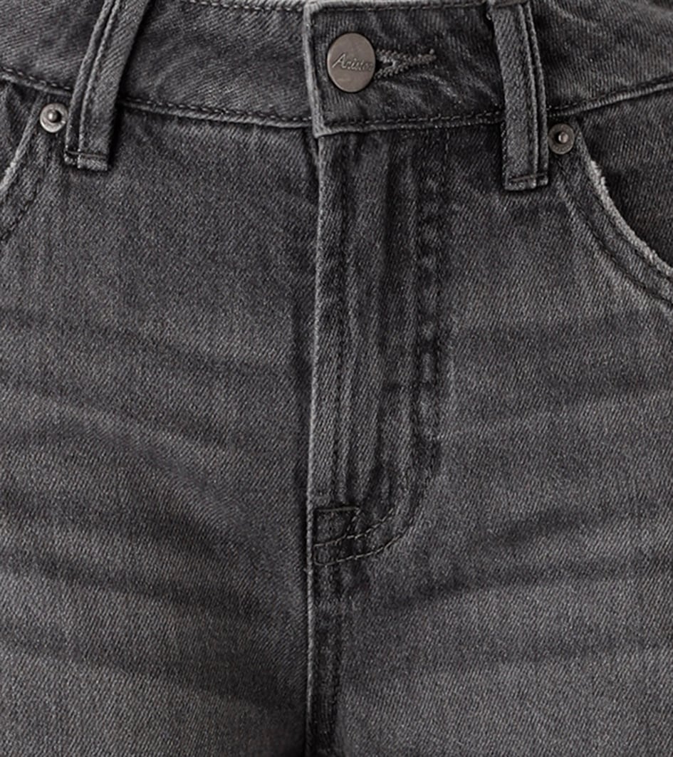 Aniston CASUAL Straight-Jeans in trendiger Used-Waschung - NEUE KOLLEKTION