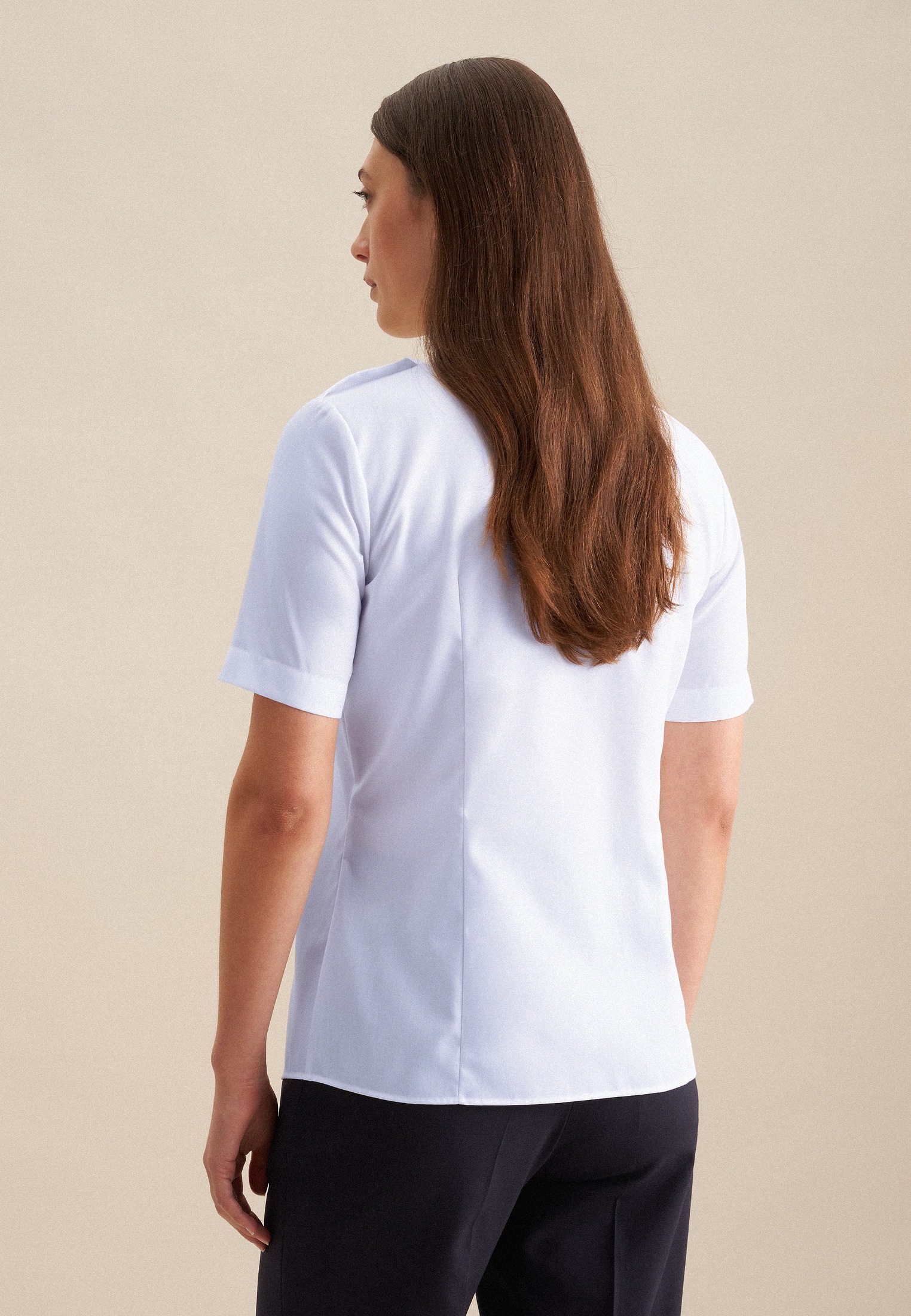 seidensticker Hemdbluse, Langarm Kragen Uni günstig online kaufen