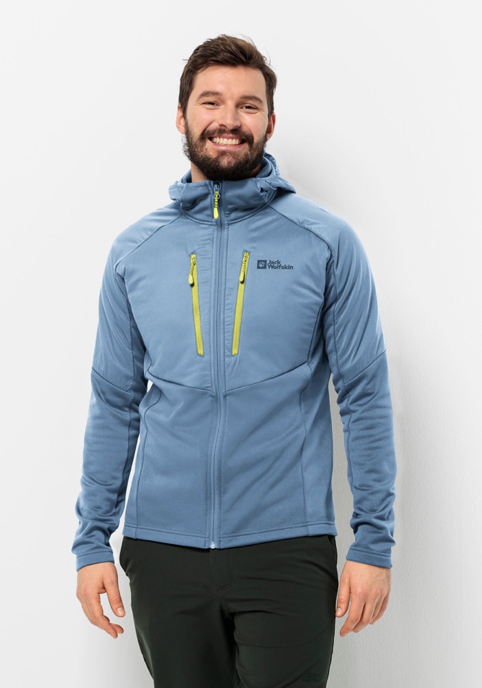 Jack Wolfskin Kapuzenfleecejacke »ALPGRAT PRO INS FZ M«, mit Kapuze