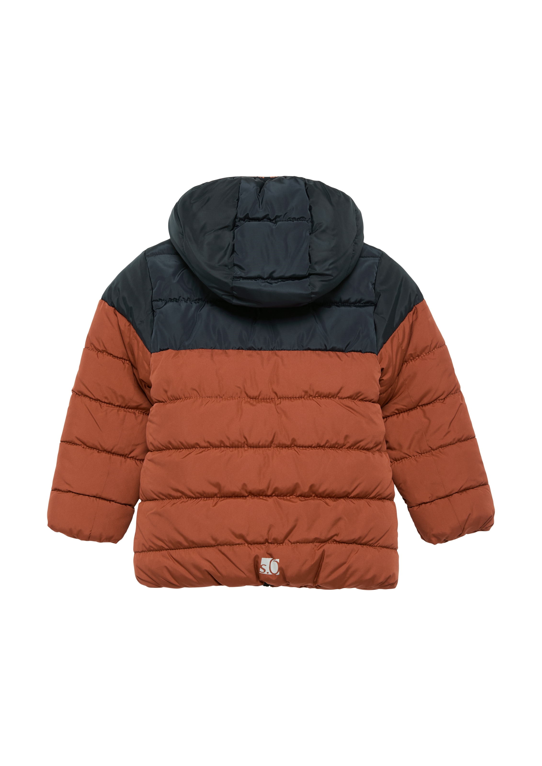 s.Oliver Junior Outdoorjacke, mit Kapuze, mit Kapuze