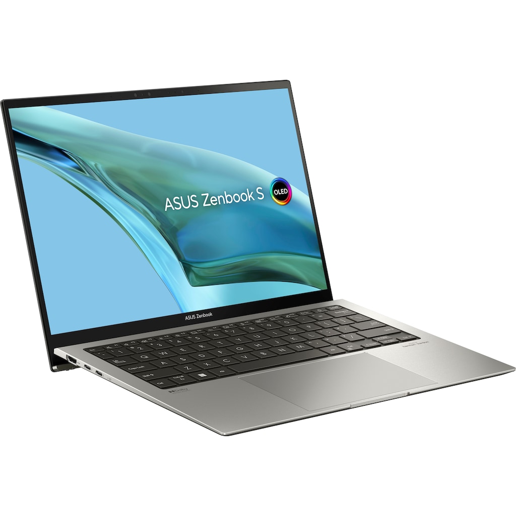 Asus Business-Notebook »Zenbook S 13 Laptop, 2.8K OLED Display, 16 GB RAM, Windows 11 Home,«, 33,78 cm, / 13,3 Zoll, Intel, Core i5, Iris Xe Graphics, 512 GB SSD, UX5304VA-NQ324W