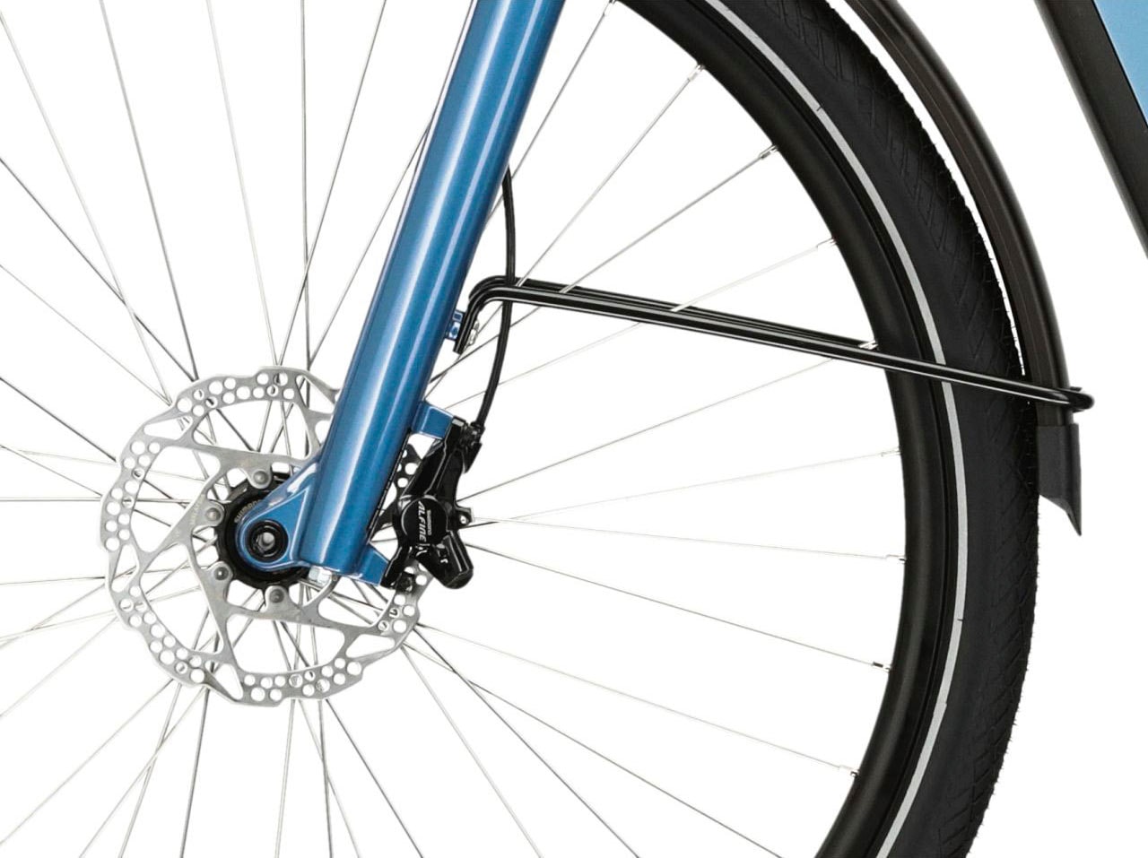Kross E-Bike »E-Citybike Sentio Hybrid 7.0 28 Zoll schwarz«, 8 Gang, Shimano, ALFINE, Mittelmotor 250 W