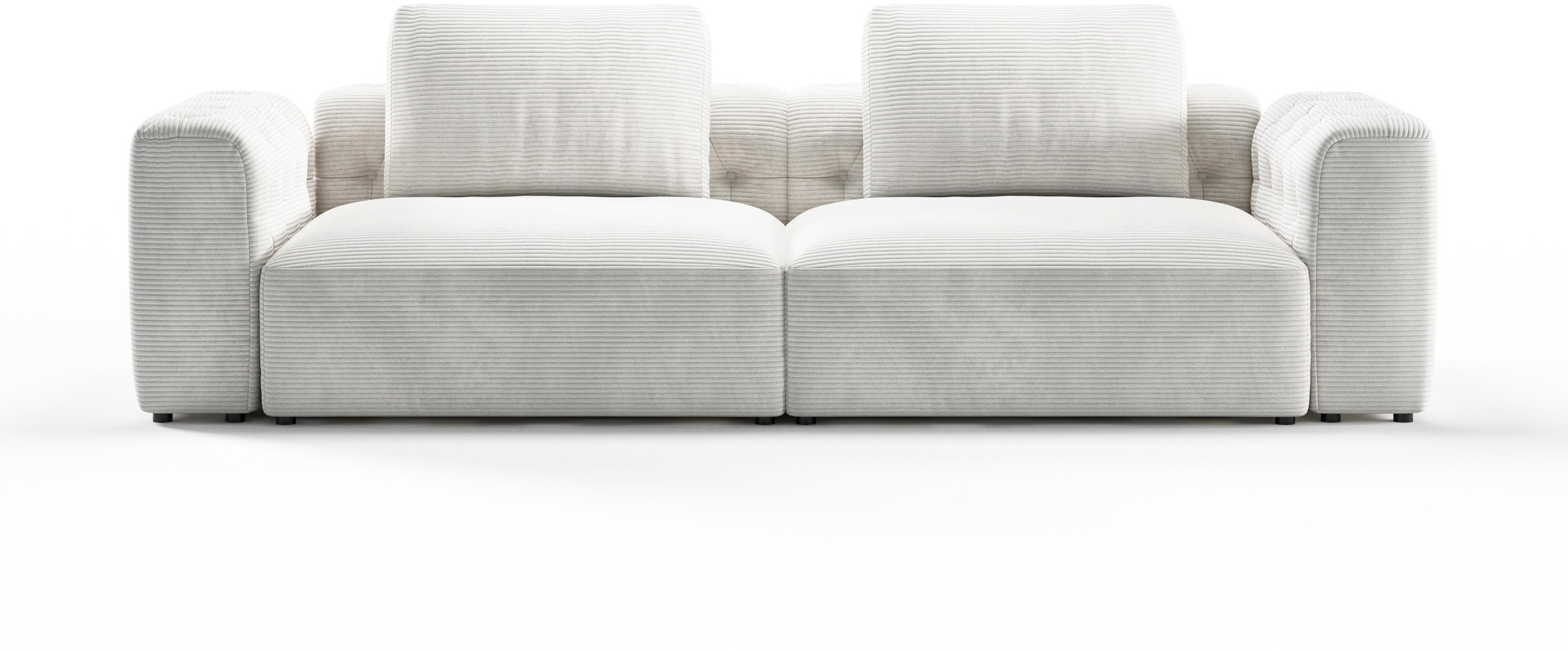 Home affaire 2,5-Sitzer "Cushid" Modulsofa, bestehend aus 2 Teilen, Breite günstig online kaufen