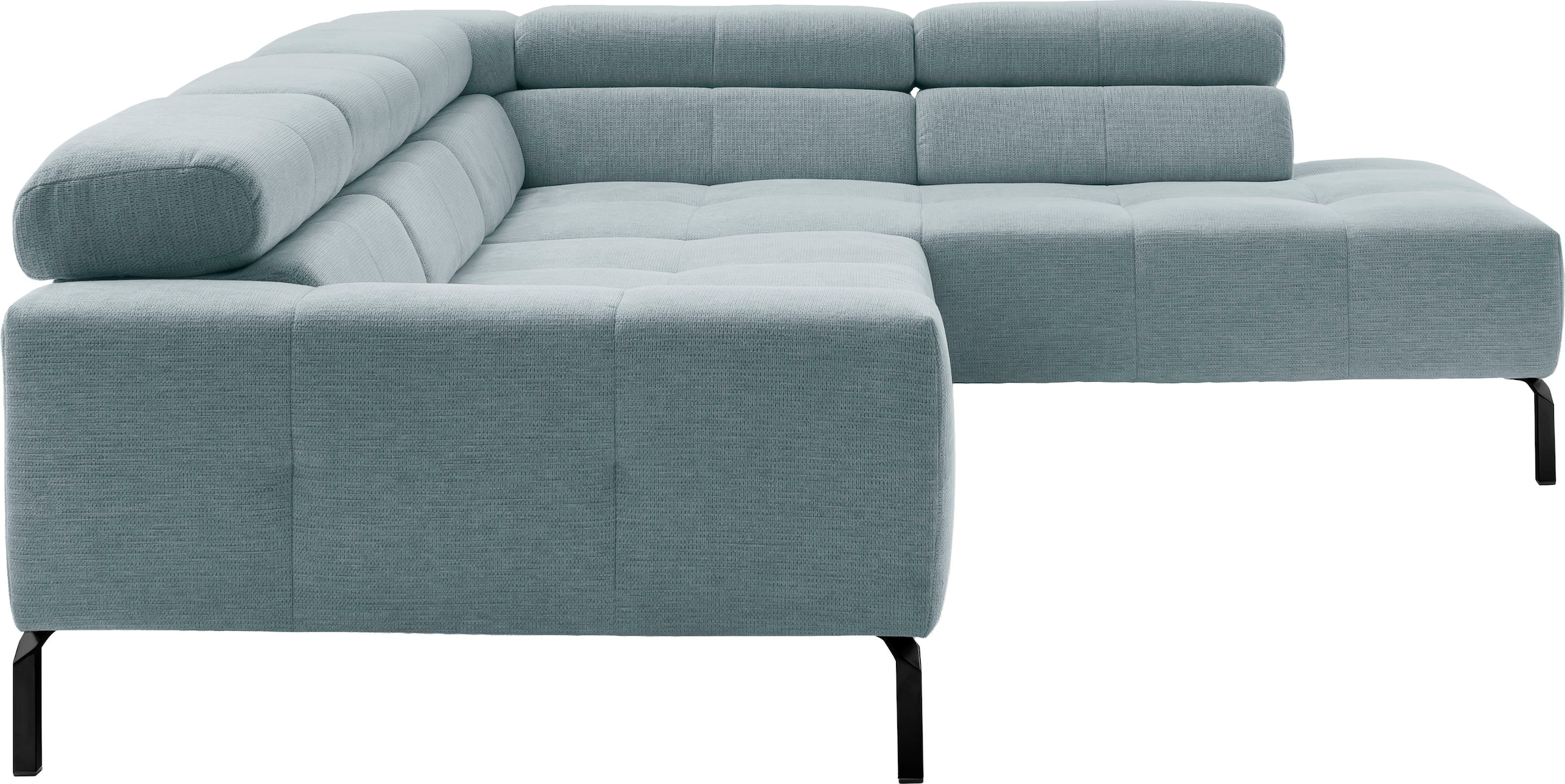 Home affaire Ecksofa »Claya Move, L-Form, Kopf- & Rückenverstellung, Breite 282 cm«