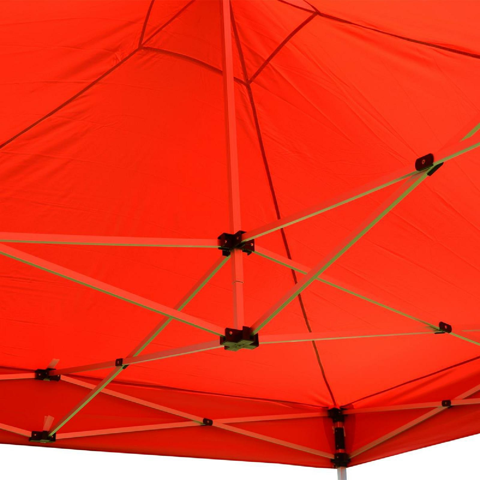 VCM Pavillon »Aluminium-Faltpavillon rot«