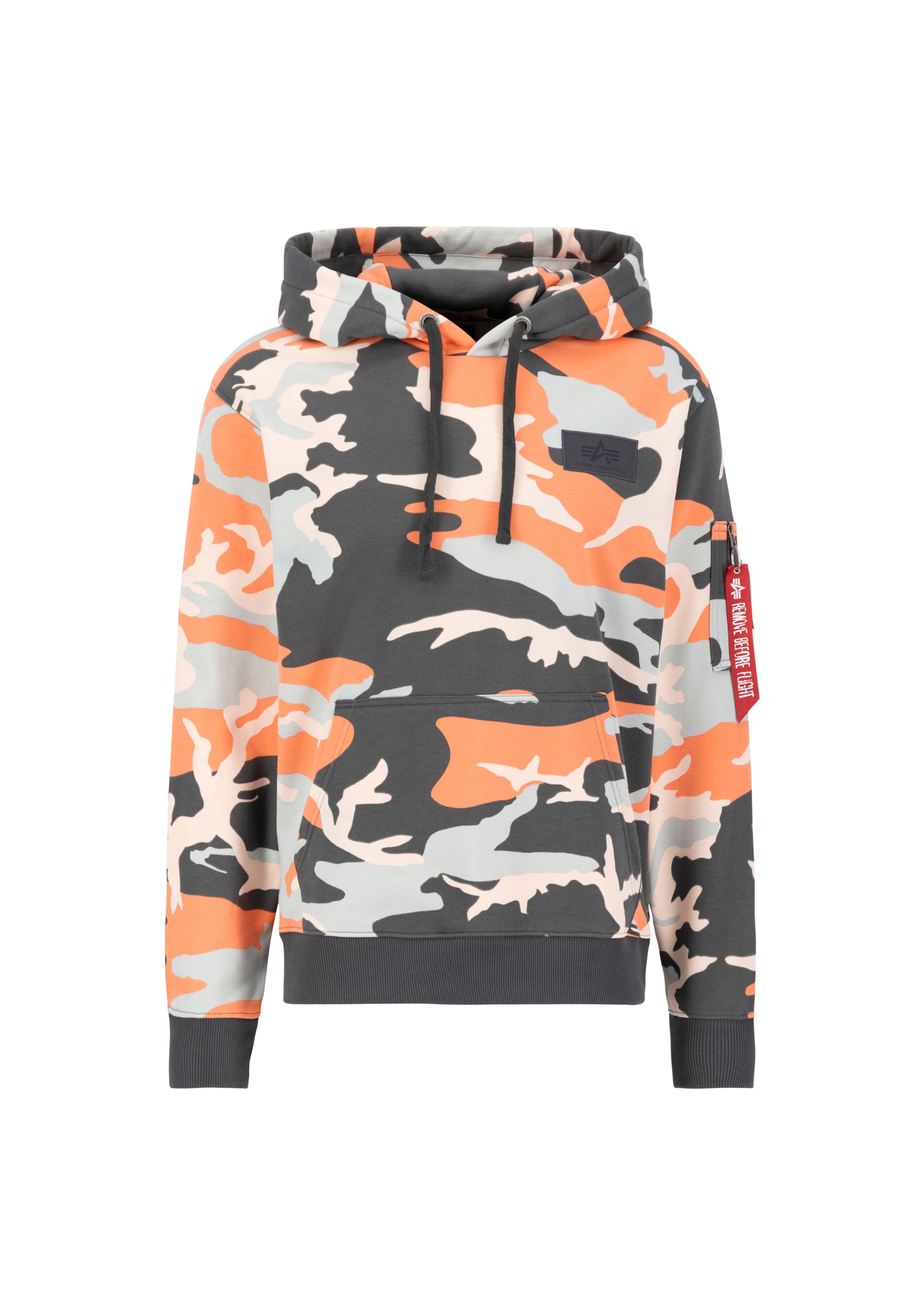 Alpha Industries Hoodie "Alpha Industries Men - Hoodies Back Print Hoodie Camo"