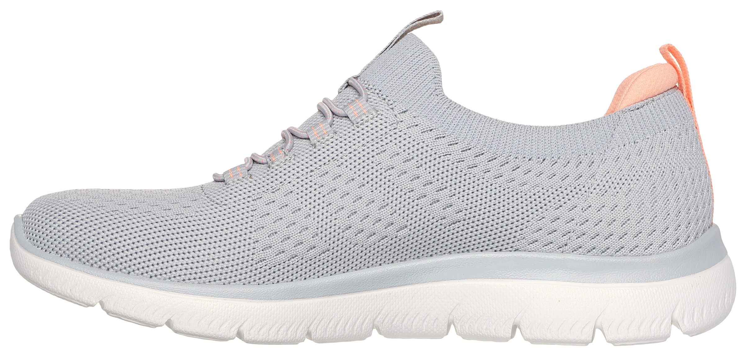 Skechers Slip-On Sneaker »SUMMITS«, Freizeitschuh, Halbschuh, Slipper mit flexibler Traktionslaufsohle