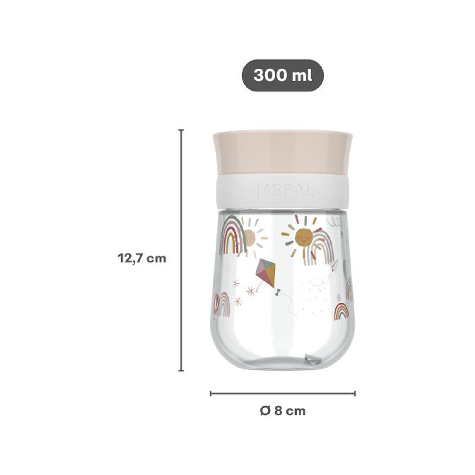 Mepal Mio 360 Trainer Cup Fairy Garden 300ml 4