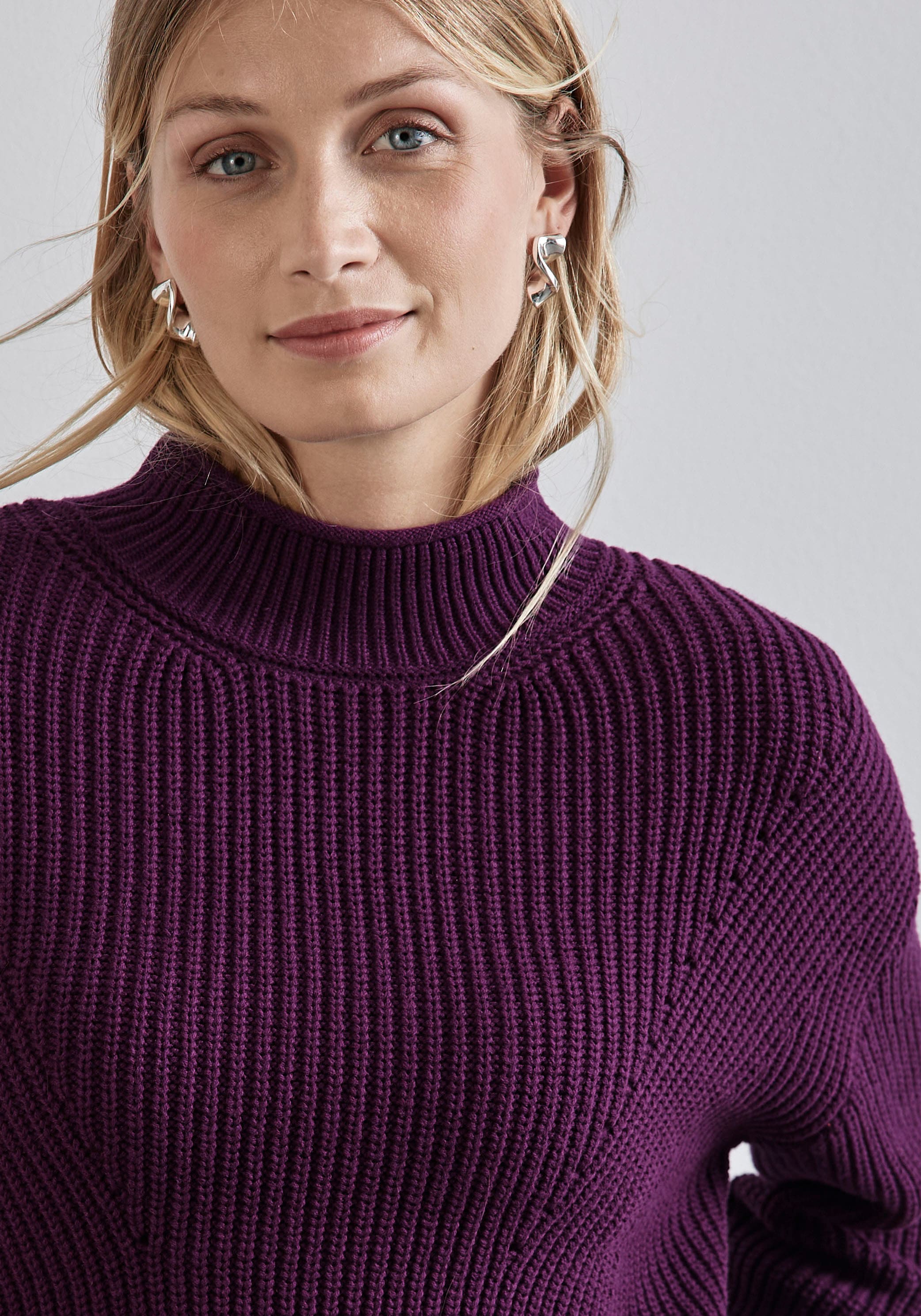 STREET ONE Strickpullover, mit Turtleneck günstig online kaufen