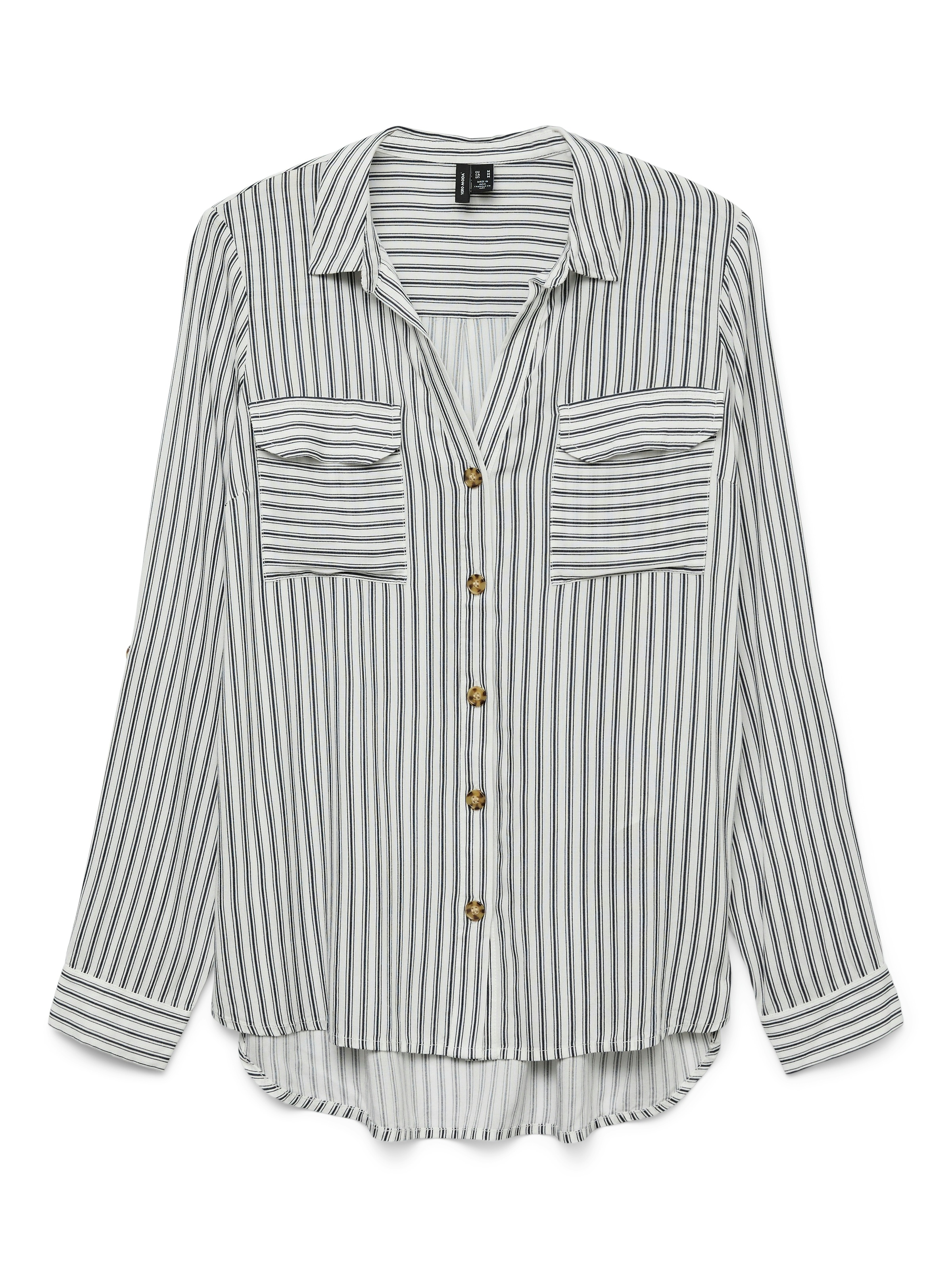 Vero Moda Hemdbluse »VMBUMPY L/S SHIRT NEW WVN GA NOOS«