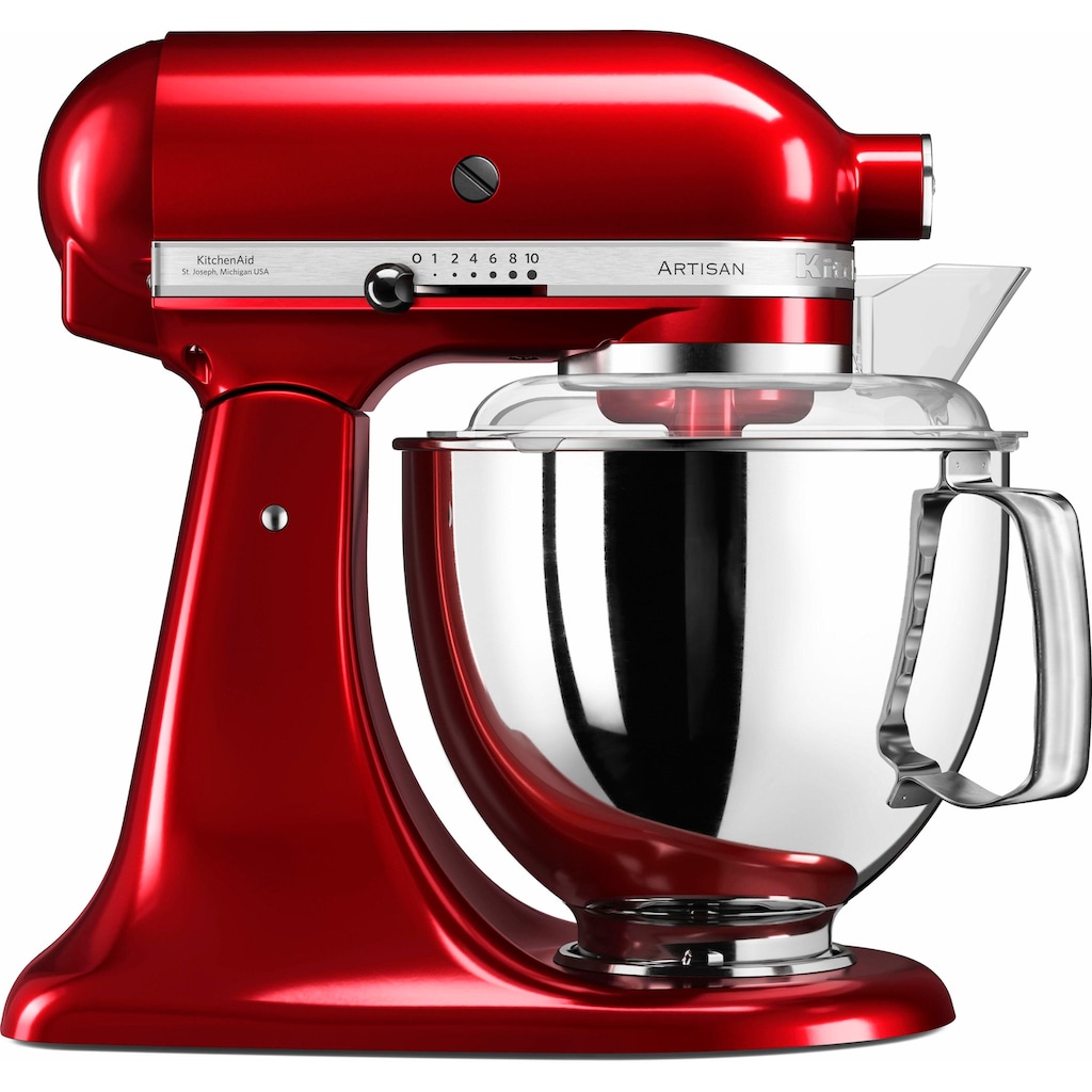 KitchenAid Küchenmaschine »5KSM175PSECA LIEBESAPFEL-ROT«, mit Gratis Fleischwolf+Spritzgebäckvorsatz (Wert ca. 129,-UVP)