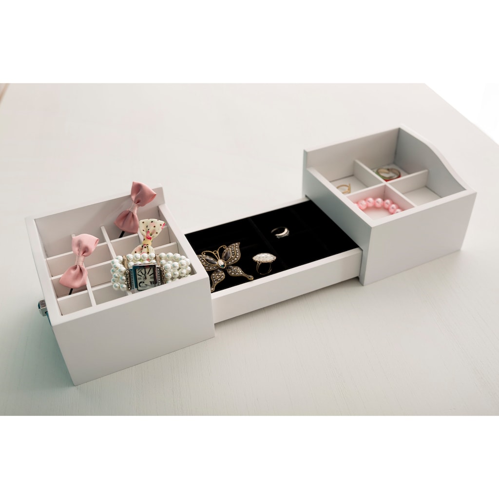 Myflair Möbel & Accessoires Kosmetikbox »Marlisa, weiß«