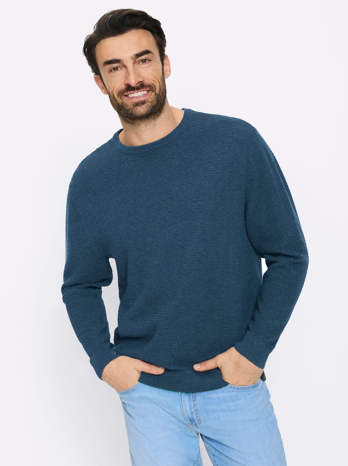 Marco Donati Rundhalspullover »Pullover«