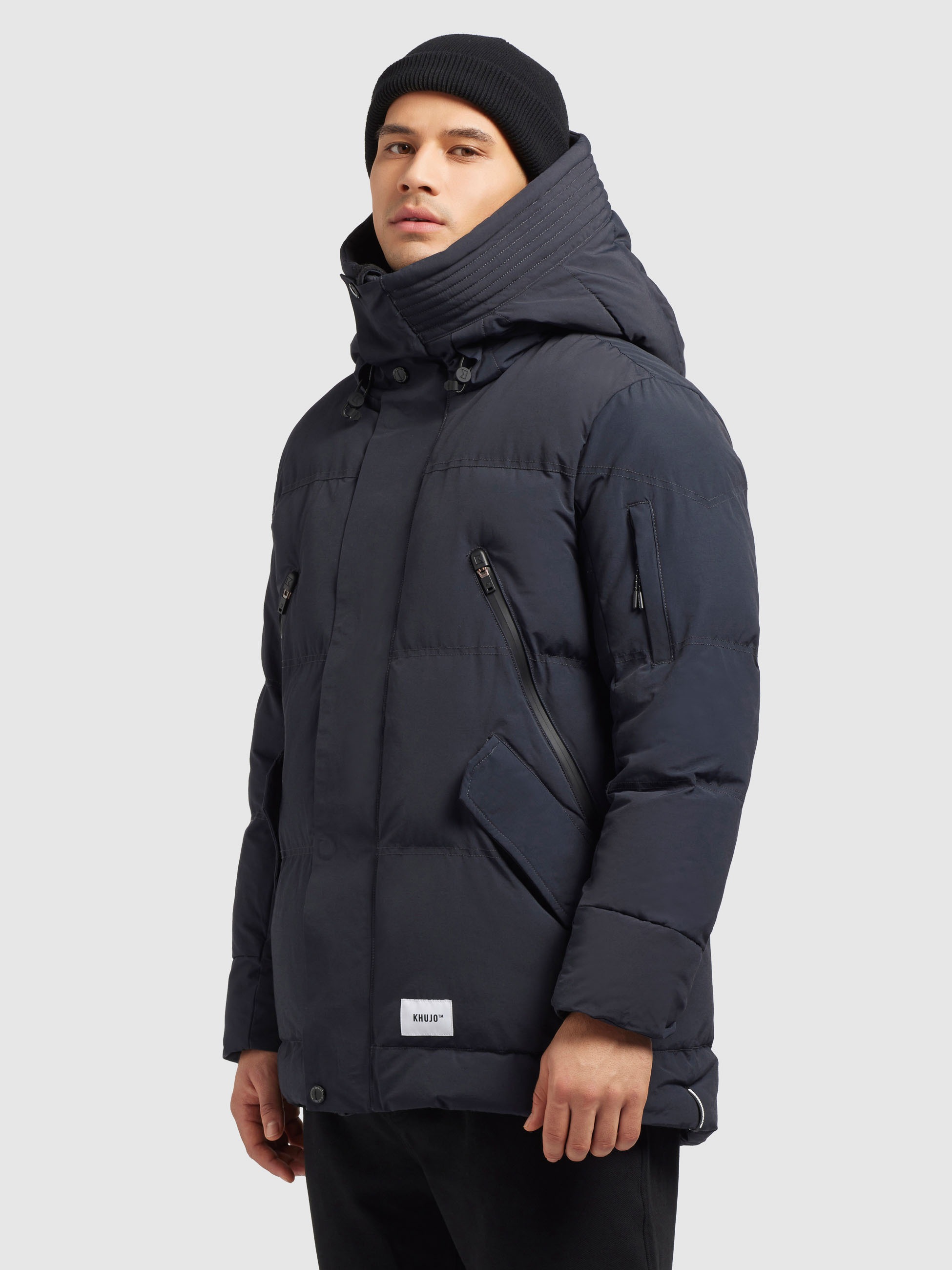 khujo Steppjacke »FANK2«, (1 St.), mit Kapuze