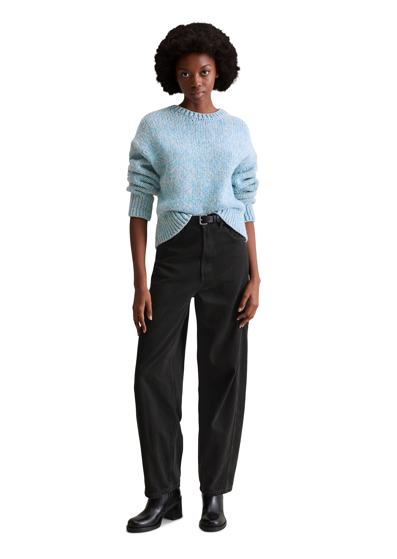 Marc O'Polo DENIM Strickpullover »aus weichem Wolle-Mix«